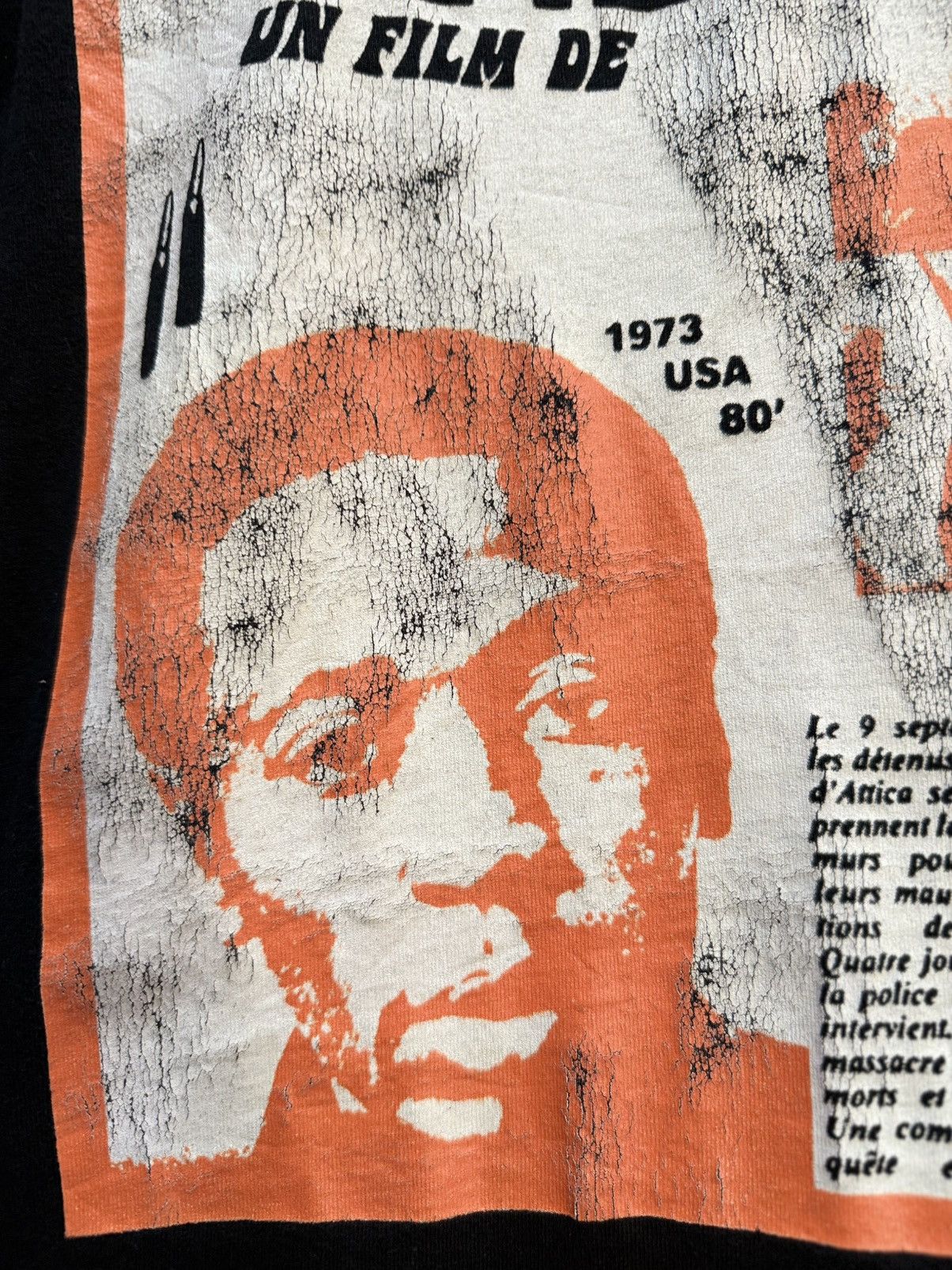 Vintage Vintage Union LA Un Film De Long Sleeve Tee Size US L / EU 52-54 / 3 - 3 Thumbnail