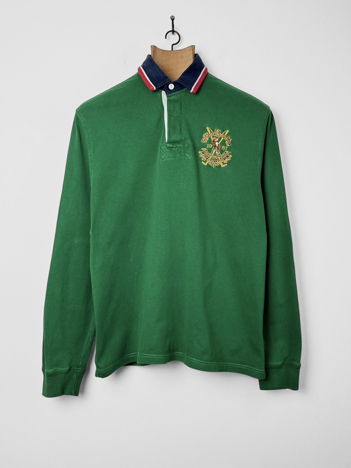Polo Ralph Lauren Polo by Ralph Lauren vintage rugby shirt N015 Size US L / EU 52-54 / 3 - 1 Thumbnail