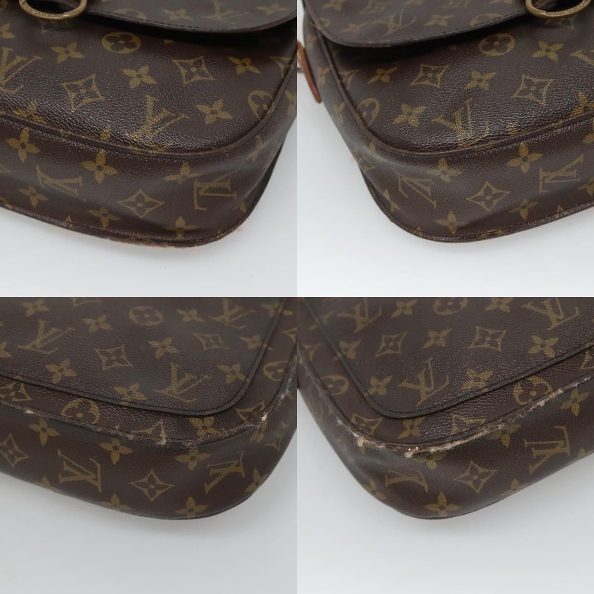 Louis Vuitton LOUIS VUITTON Monogram Saint Cloud GM Shoulder Bag M51242 Size ONE SIZE - 10 Thumbnail