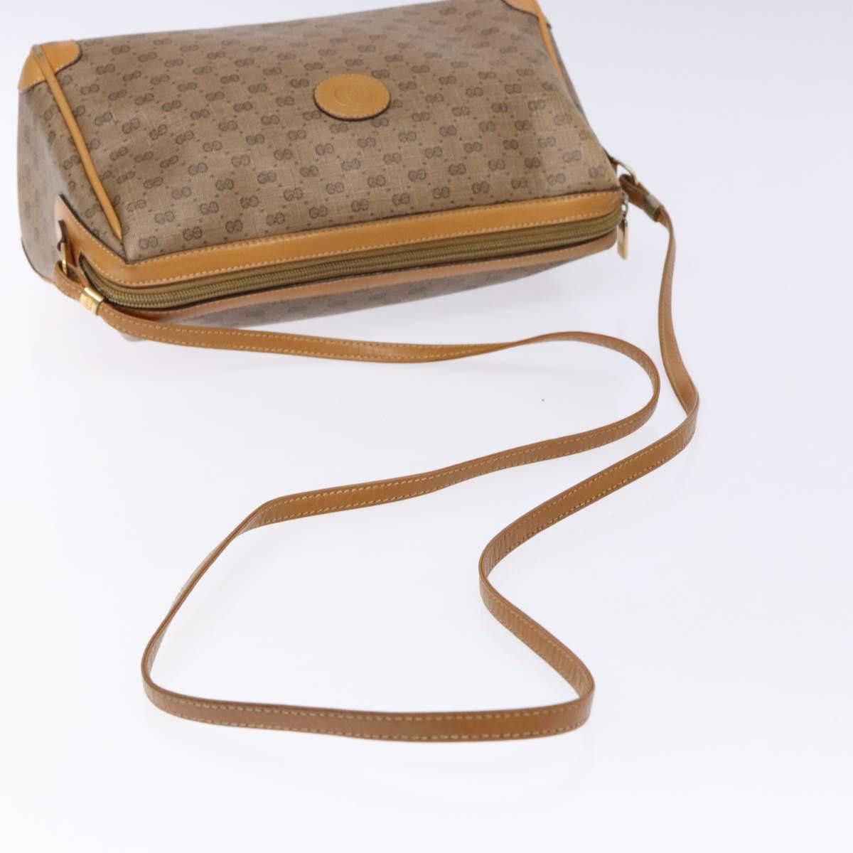 Gucci GUCCI Micro GG Supreme Shoulder Bag Pvc Beige Gold Size ONE SIZE - 7 Thumbnail