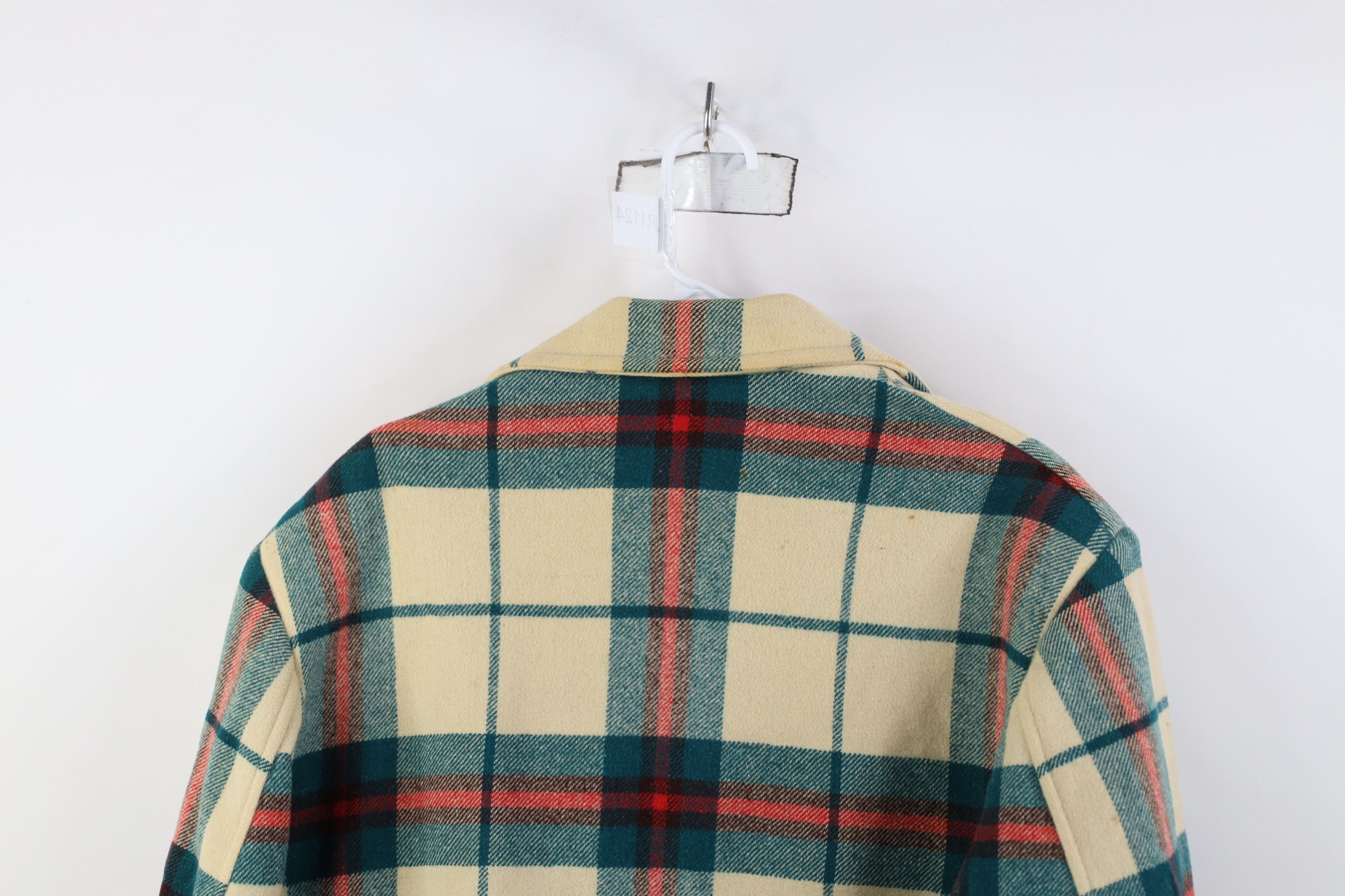 Pendleton Vintage 60s 70s Pendleton Mackinaw Wool Jacket Plaid USA Size US L / EU 52-54 / 3 - 13 Thumbnail