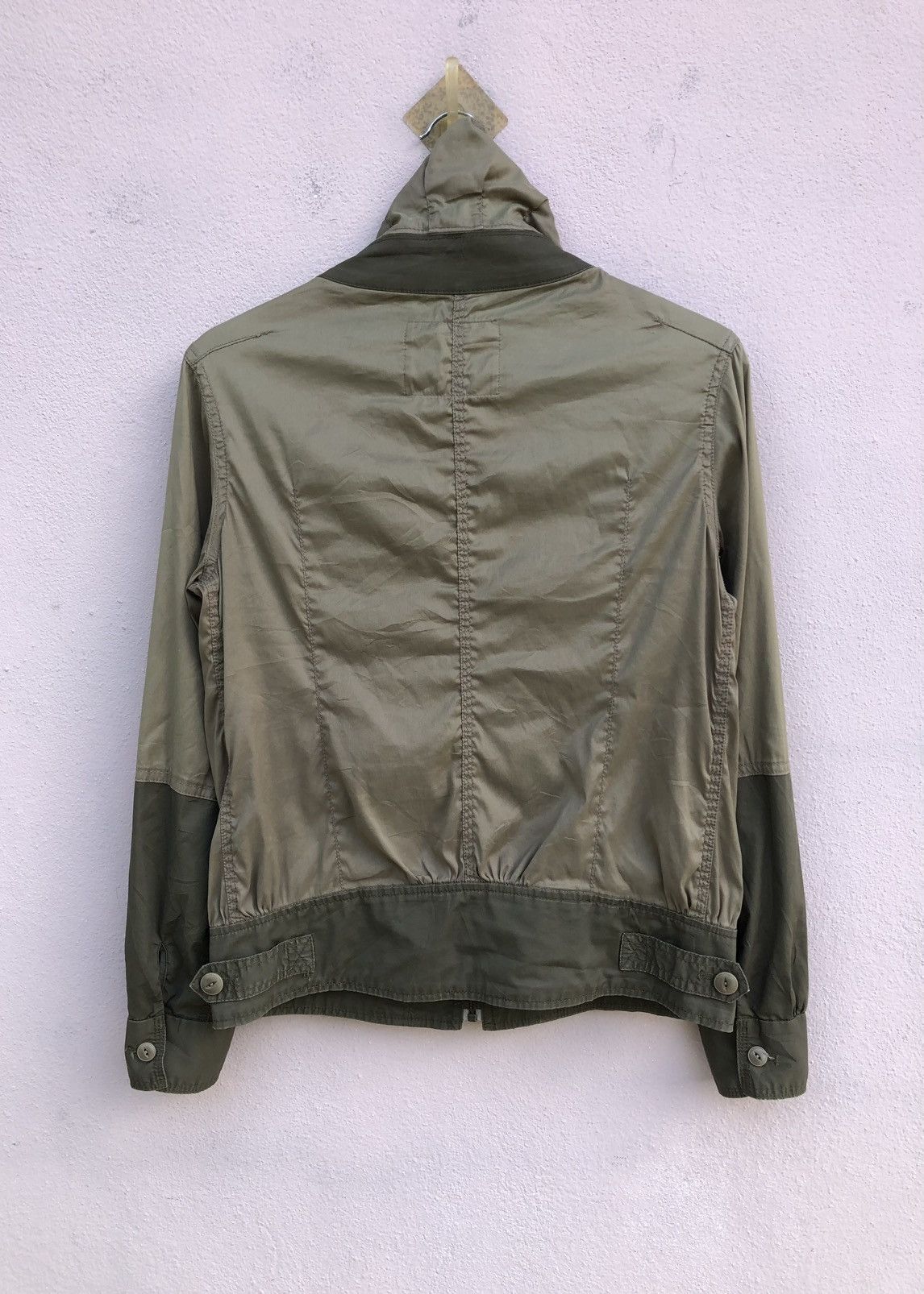 Issey Miyake 20020801PLST IM Two Tone Colour Military Style Jacket Size US S / EU 44-46 / 1 - 3 Thumbnail