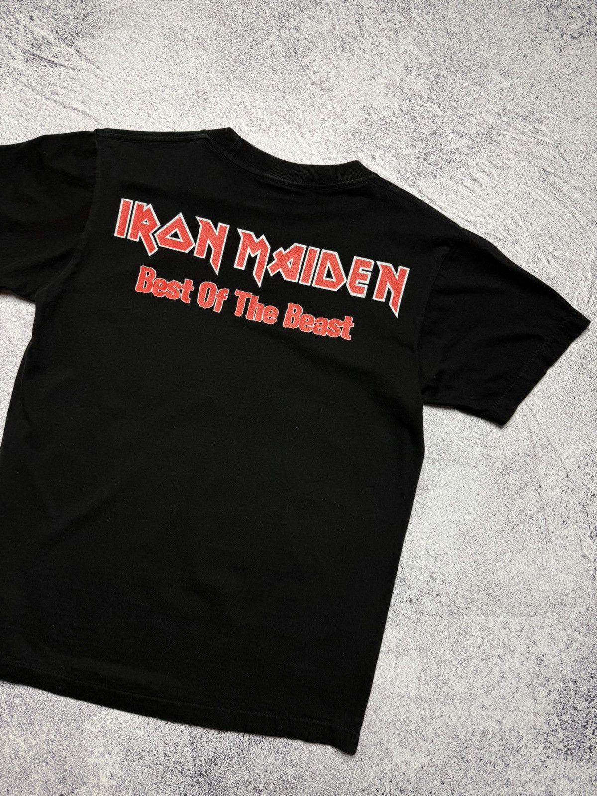 Band Tees Vintage 90s Iron Maiden T-shirt Best Of The Beast Heavy Rock Size US M / EU 48-50 / 2 - 9 Thumbnail