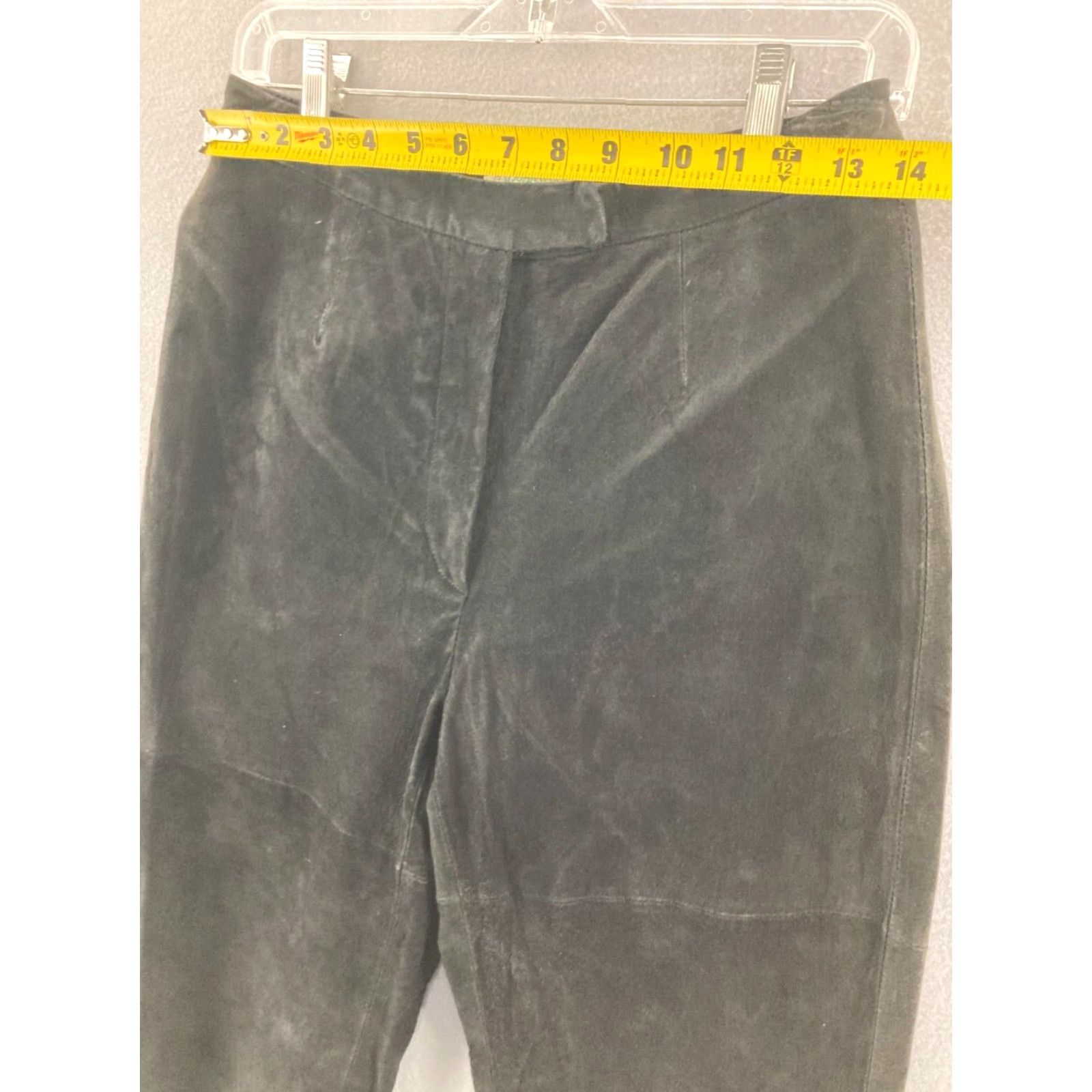 Vintage St Johns Bay Pants Womens 6 Suede Chino Mid Rise Pockets Straight Size 28" / US 6 / IT 42 - 2 Thumbnail