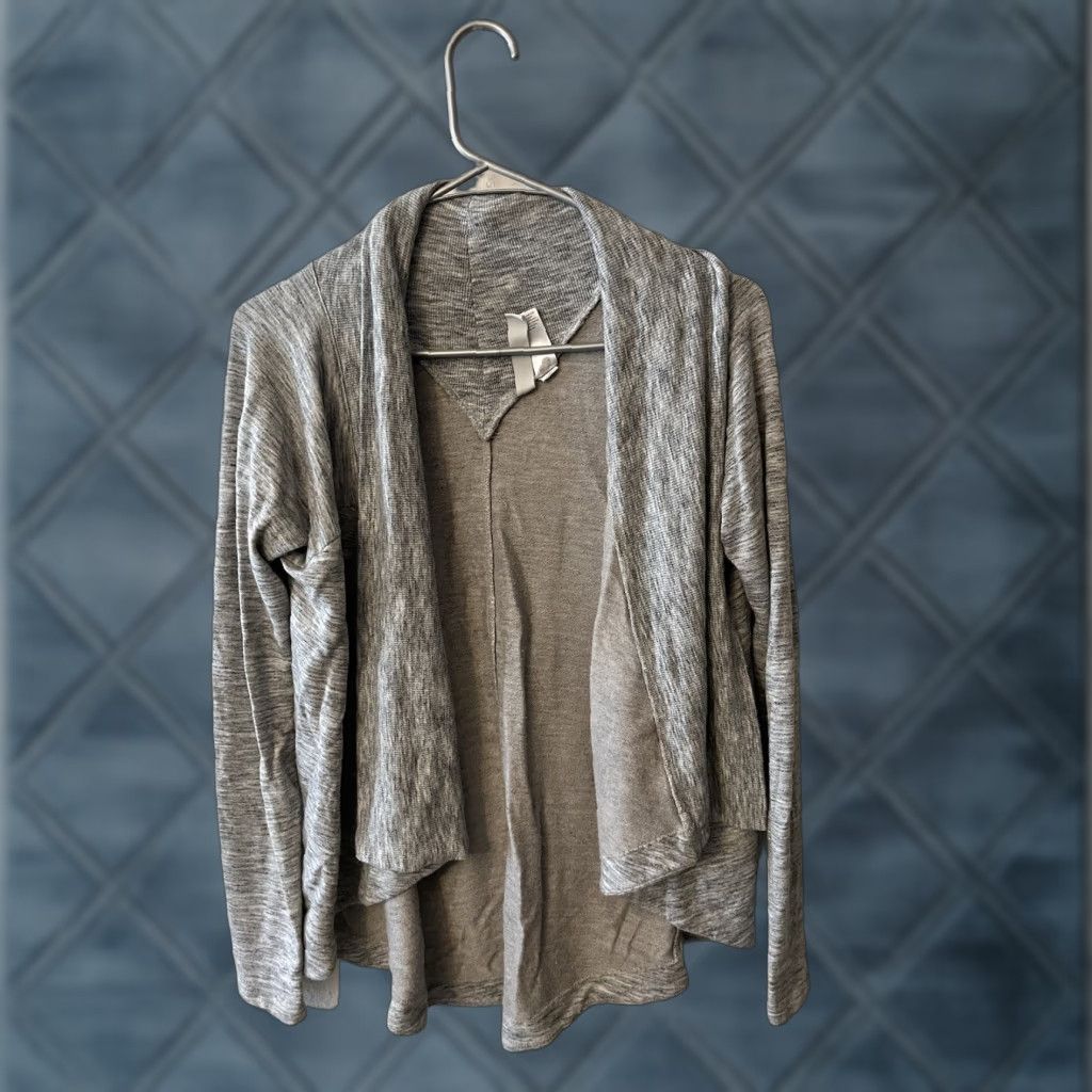 Athleta Athleta Cardigan Sweater Womens XS Gray Lightweight Open Front Drape Solid Women's Size XS Size XS / US 0-2 / IT 36-38 - 1 Thumbnail