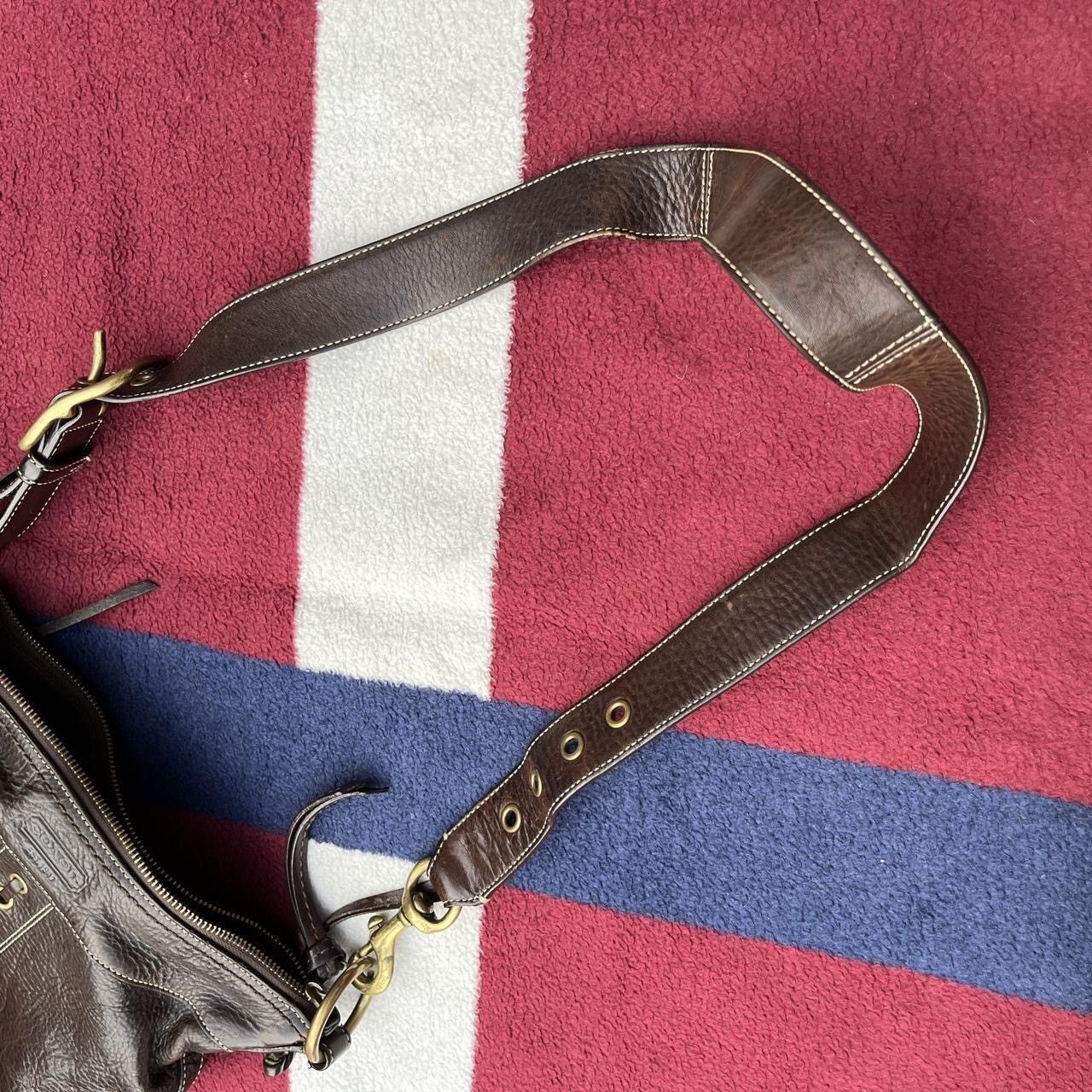 Coach Vintage Coach Chelsea Laced brown Leather shoulder bag Size ONE SIZE - 5 Thumbnail