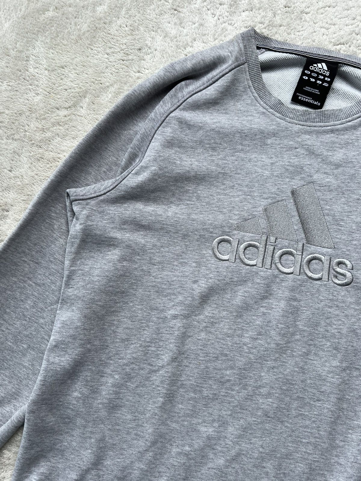 Adidas × Vintage Adidas Sweatshirt Jacket Size US L / EU 52-54 / 3 - 4 Thumbnail