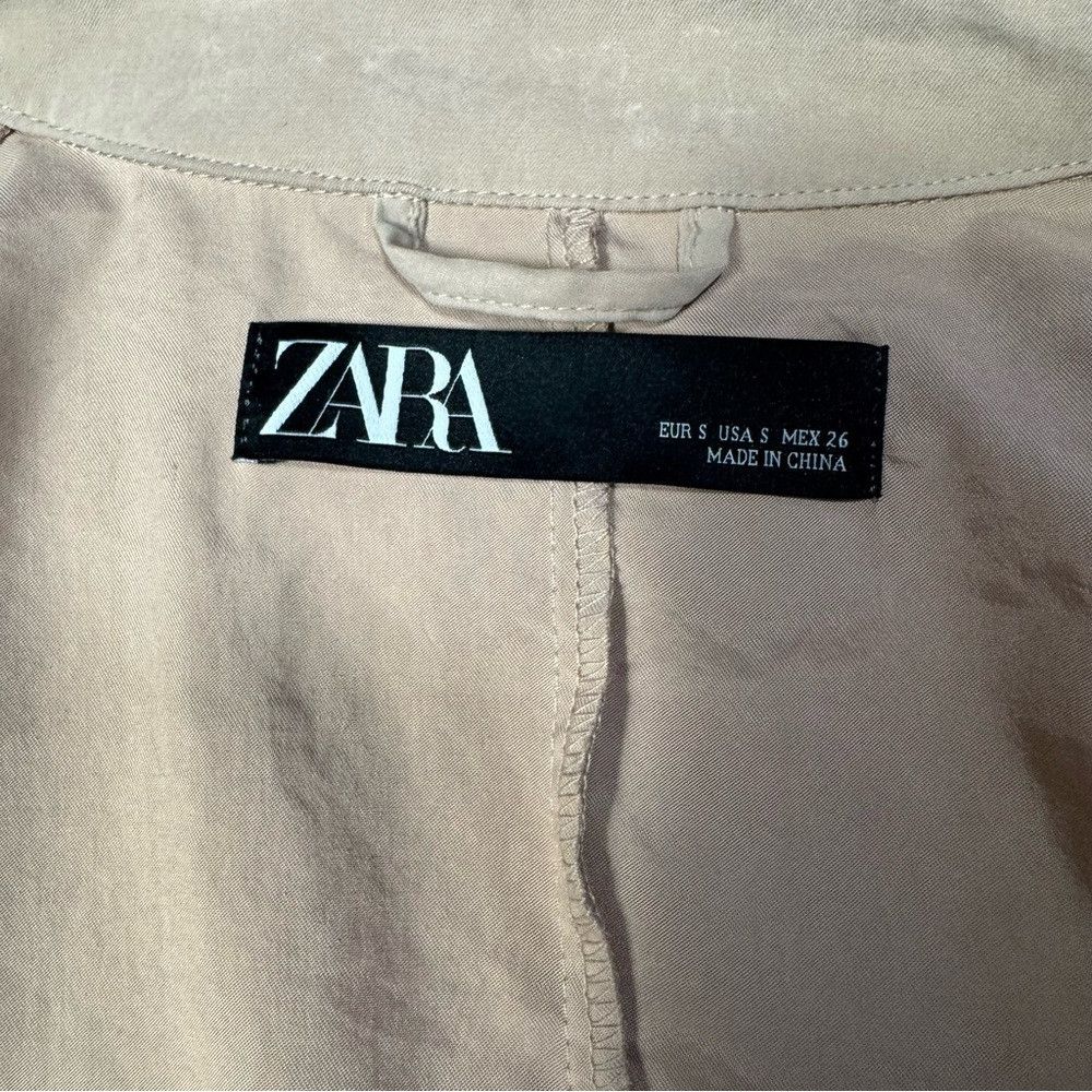 Zara Zara Light Pink Open front Duster Light Jacket Size S Size S / US 4 / IT 40 - 7 Thumbnail