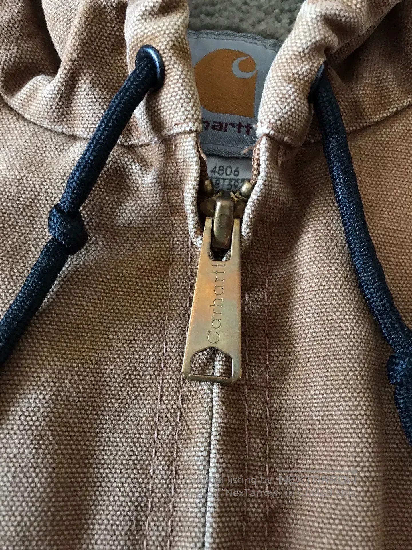 Carhartt Carhartt J141 Hooded Work Jacket. Size US S / EU 44-46 / 1 - 7 Thumbnail