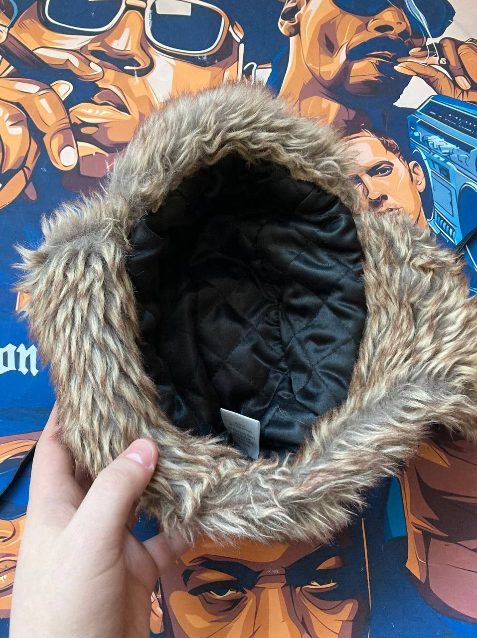 Other y2K Archival Fuzzy Fur Mohair Japan style Trapper Cap Hat Size ONE SIZE - 4 Thumbnail