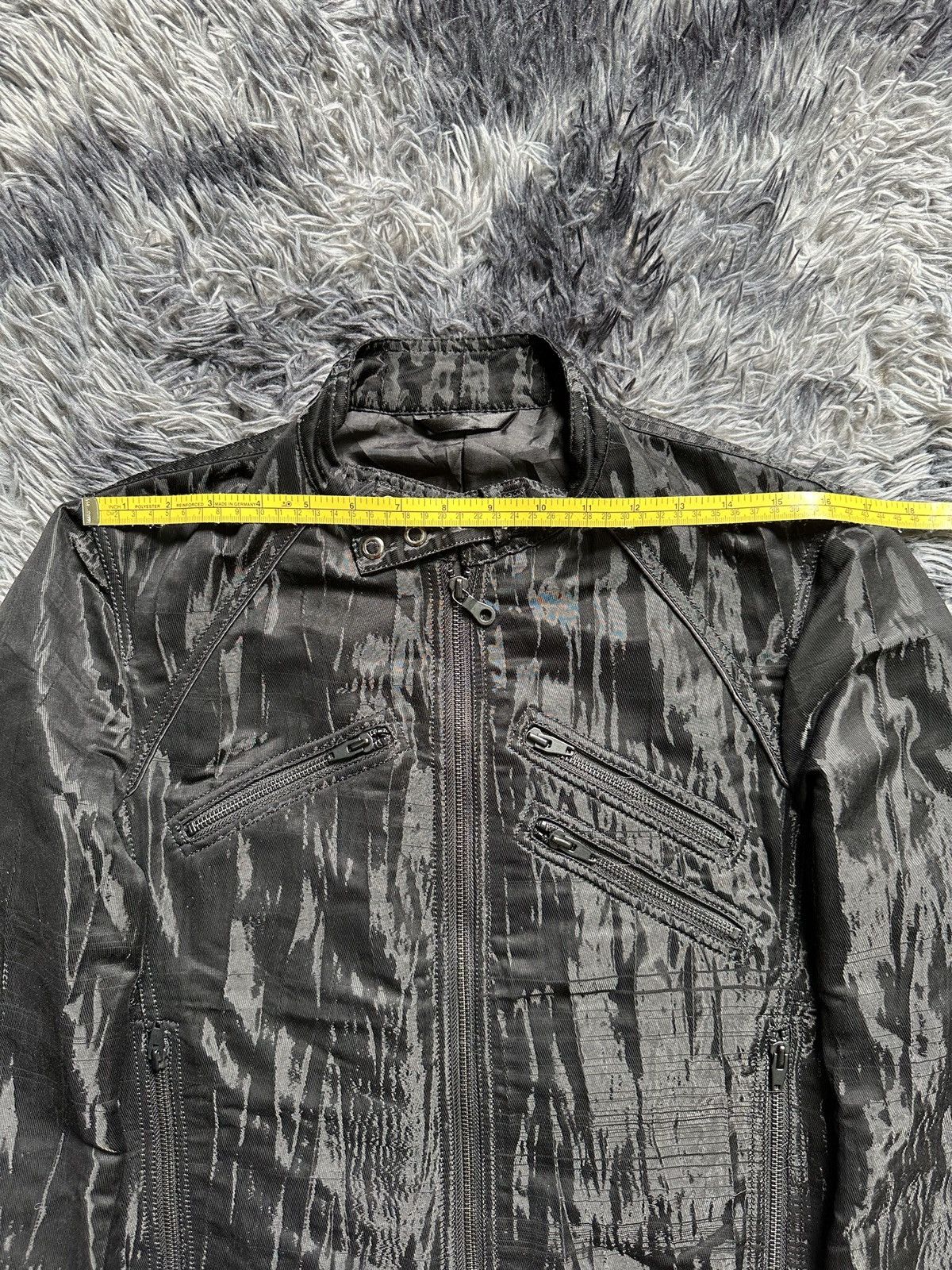 Yohji Yamamoto 00s A.A.R by Yohji Yamamoto biker zipper jacket Size US M / EU 48-50 / 2 - 19 Thumbnail