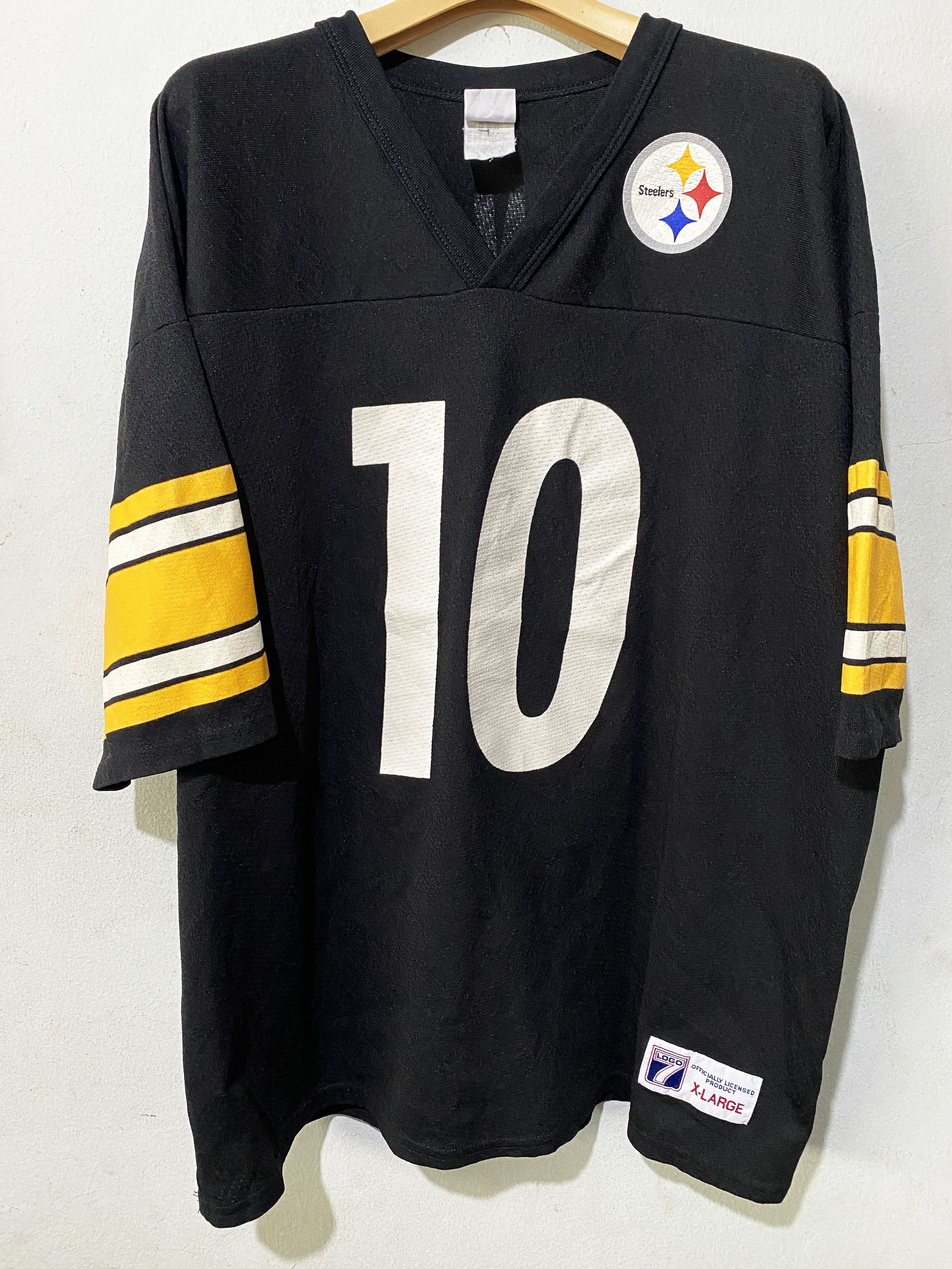 NFL × Vintage Vintage 90s Pittsburgh Steeler football NFL Jersey Size US XL / EU 56 / 4 - 1 Thumbnail