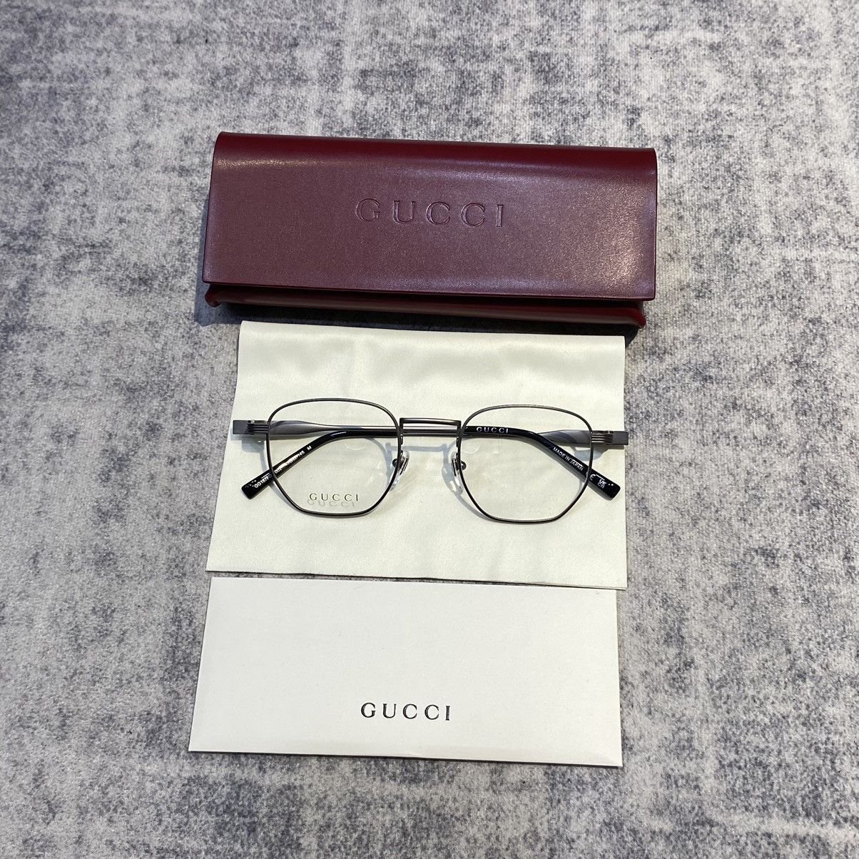 Gucci GUCCI GG1878O 002 SILVER Size ONE SIZE - 7 Thumbnail