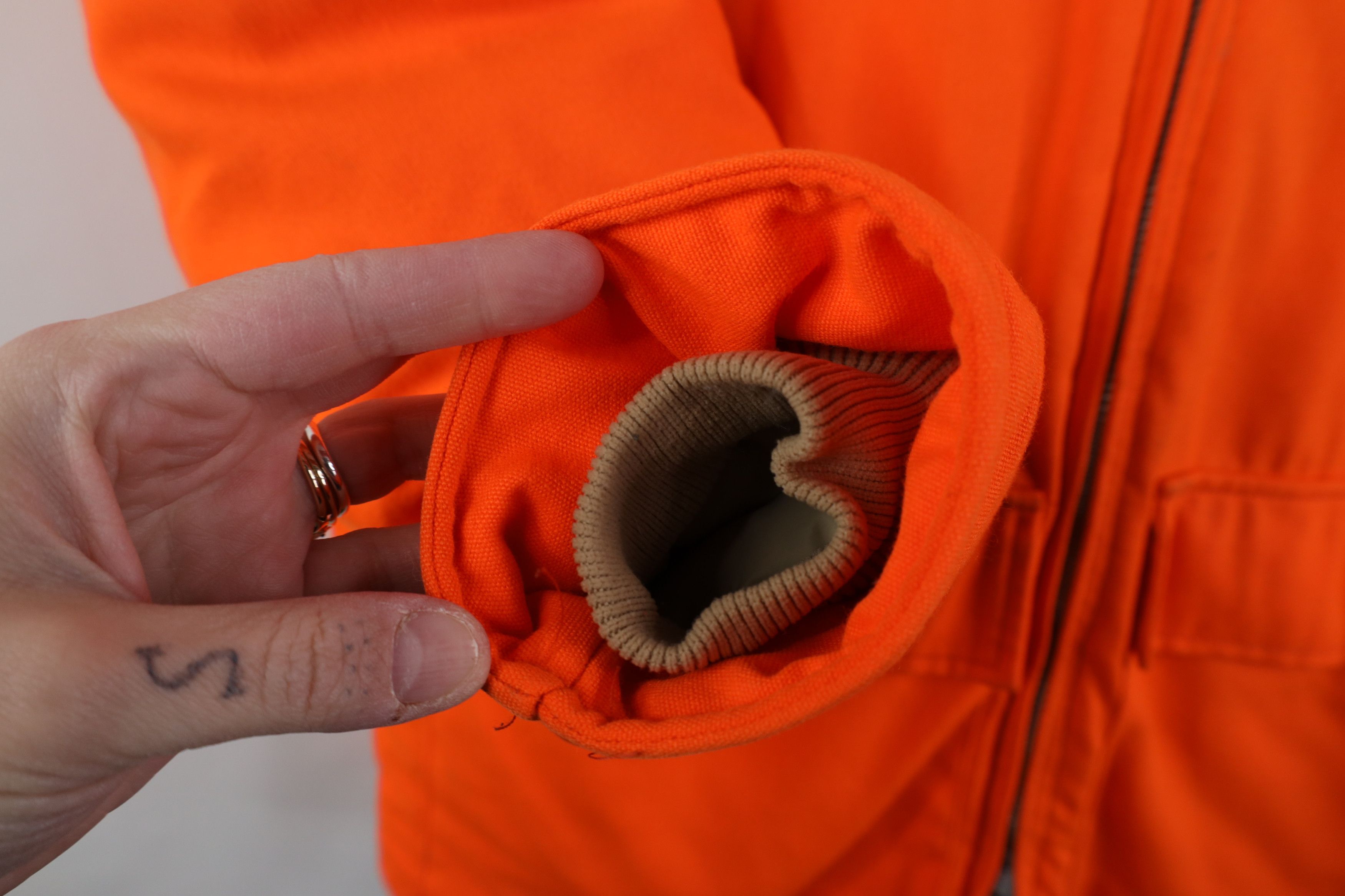 Woolrich Woolen Mills Vintage 70s Woolrich Down Puffer Jacket Blaze Orange USA Size US M / EU 48-50 / 2 - 9 Thumbnail