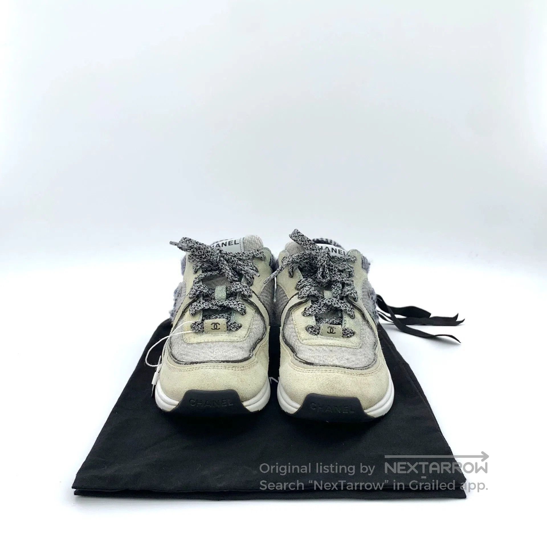 Chanel Chanel Logo Embroidered Casual Sneakers. Size US 7 / EU 40 - 8 Thumbnail