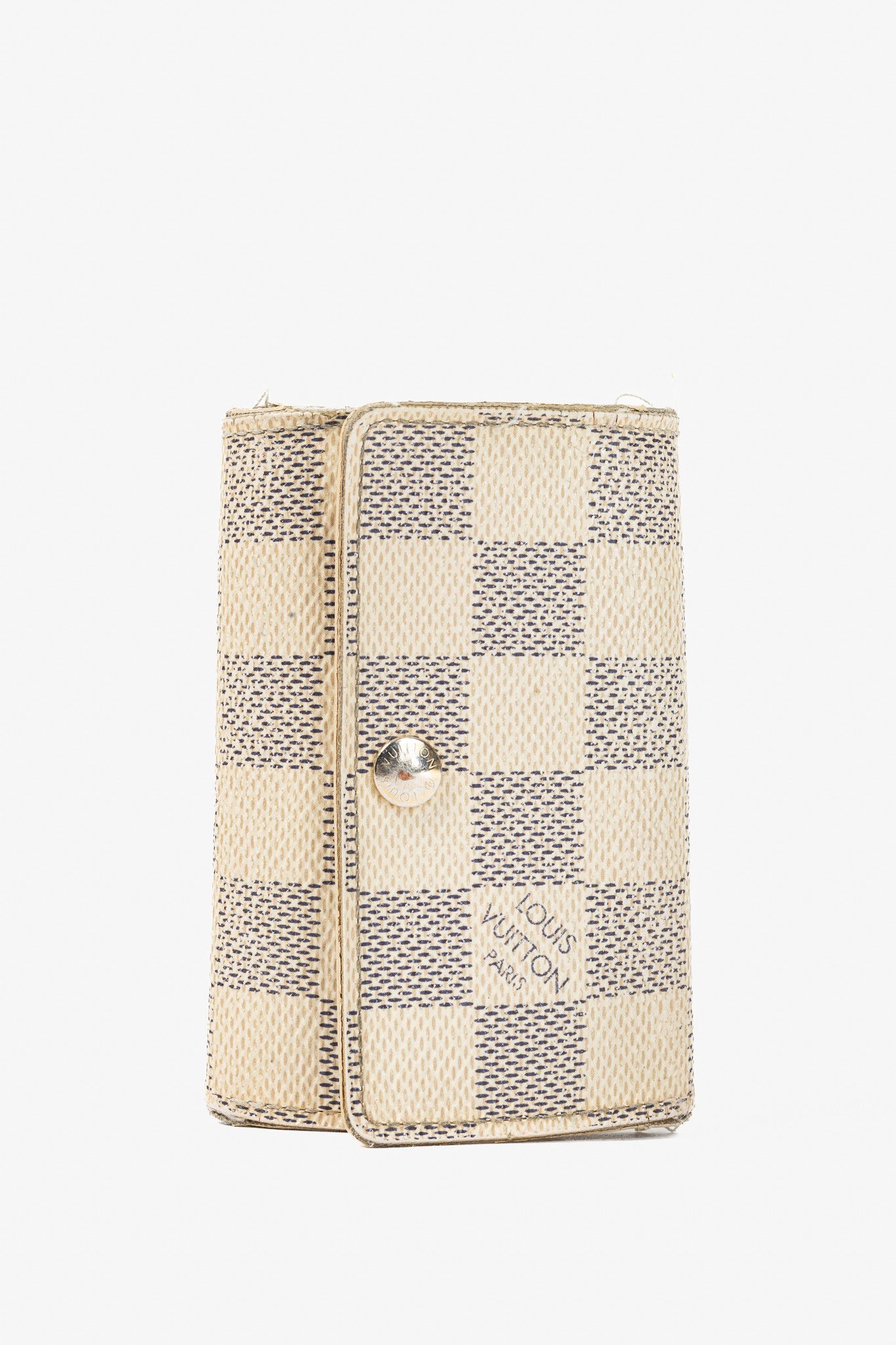 Louis Vuitton Louis Vuitton Damier Azur Canvas 6 Keyholder Size ONE SIZE - 1 Thumbnail