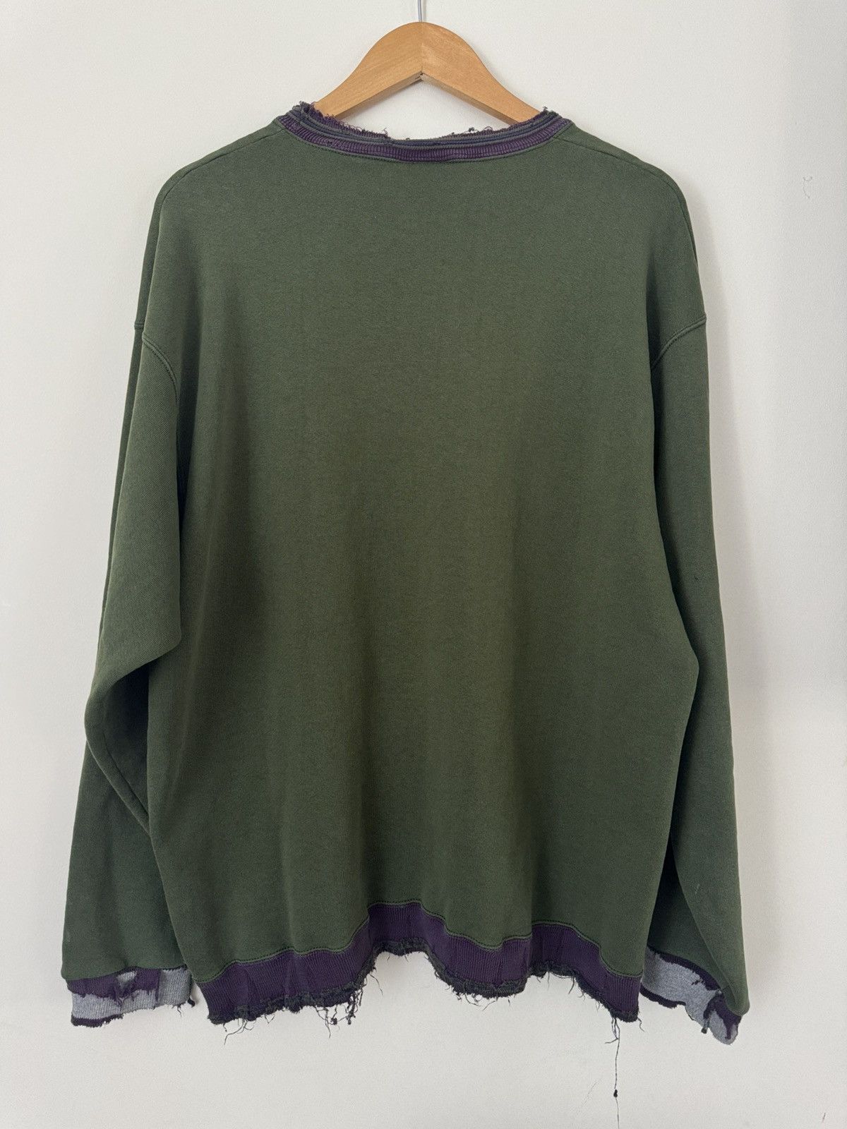 Wilson Wilson Vintage 90s Crewneck Sweatshirt Thrashed Distressed Size US XL / EU 56 / 4 - 6 Thumbnail