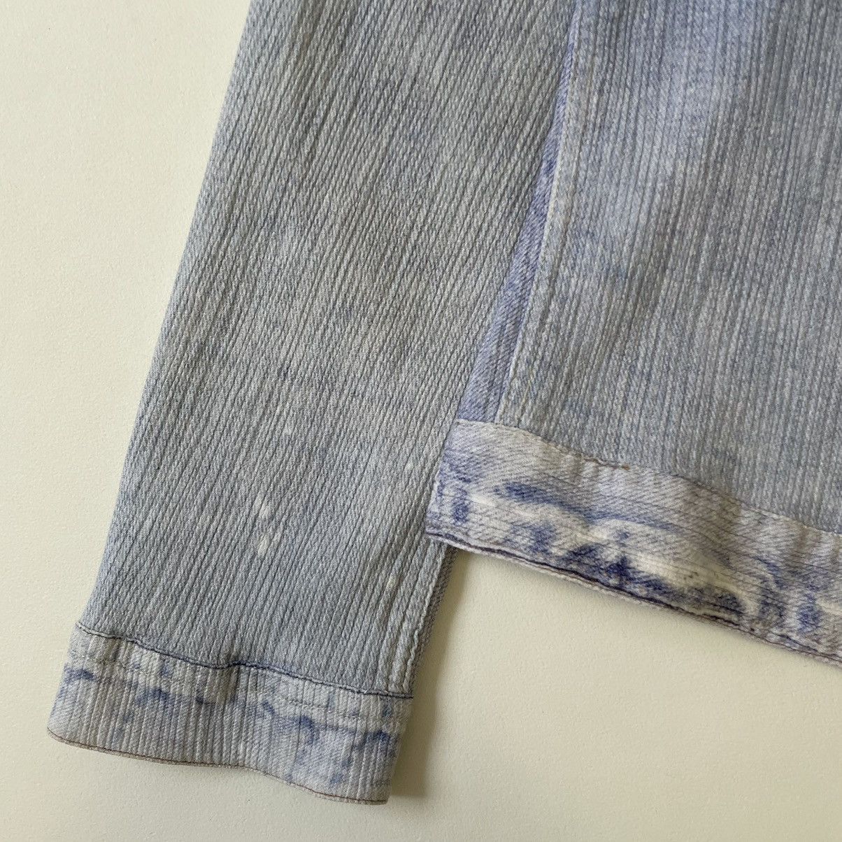 Our Legacy Trompe-l'œil Pleated Denim Print Shirt Size US M / EU 48-50 / 2 - 9 Thumbnail