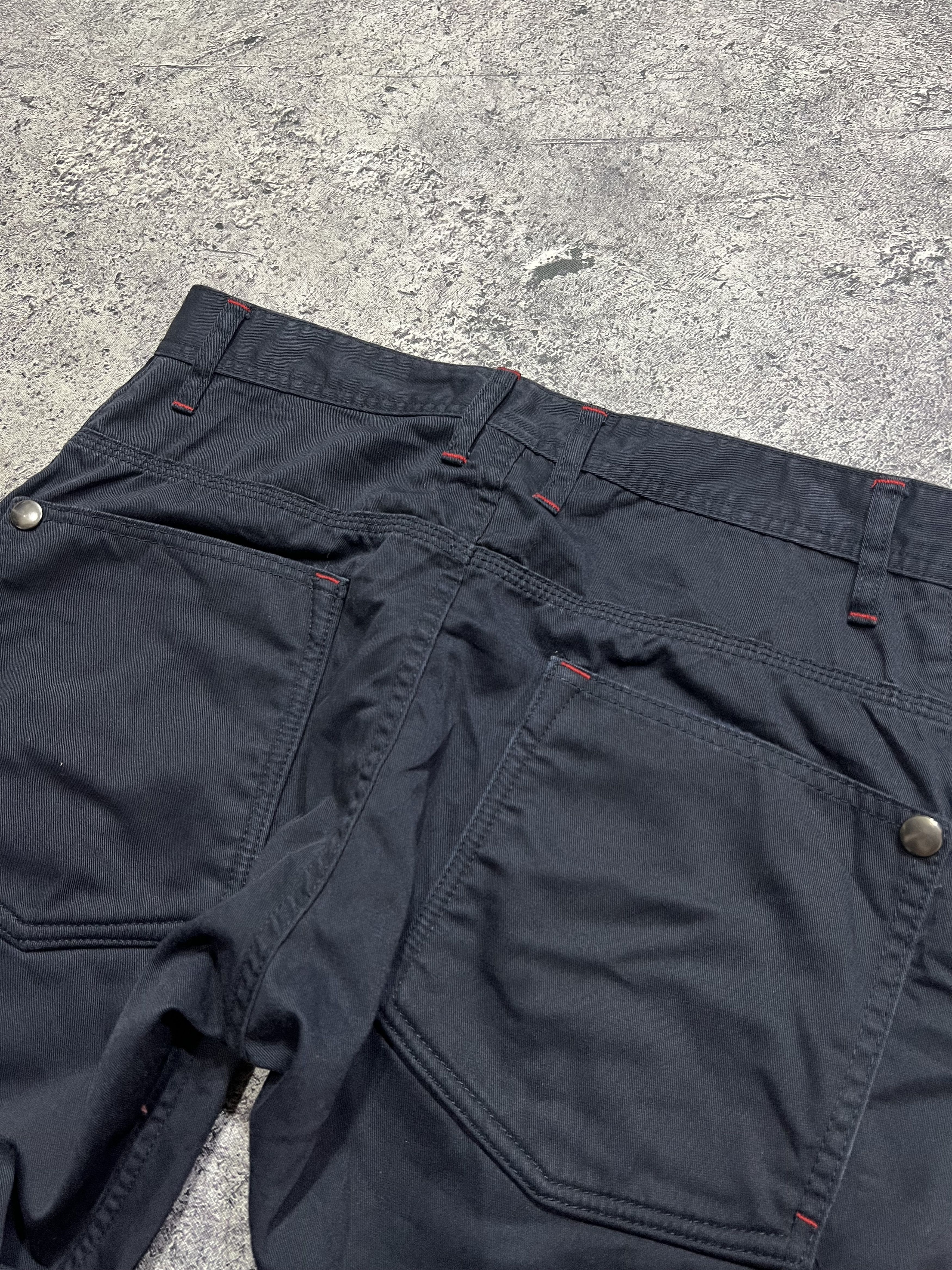 Japanese Brand 2000s Archival Hysteric Asymmetric Selvedge Work y2k Ifsix Size US 31 - 6 Thumbnail