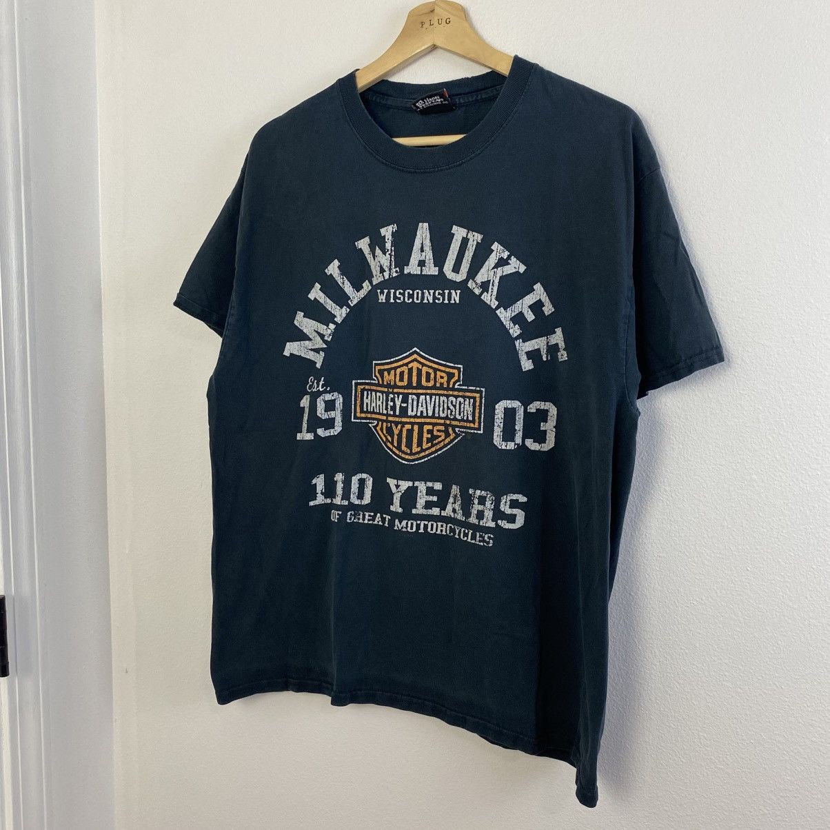 Harley Davidson Vintage Harley Davidson T Shirt L New Berlin Wisconsin Size US L / EU 52-54 / 3 - 4 Thumbnail