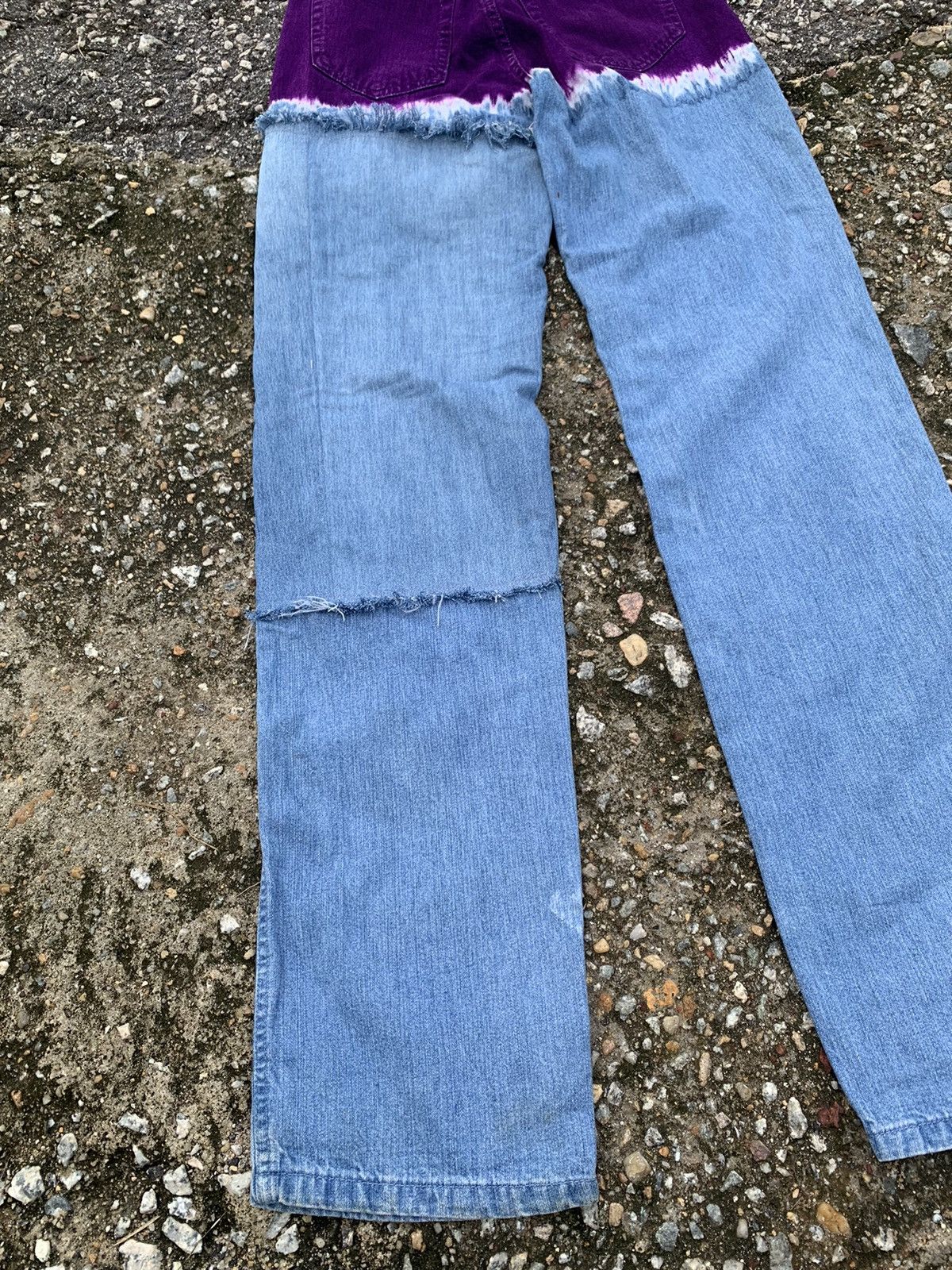 Fendi FENDI TIE DYE DENIM JEANS Size 29" - 10 Thumbnail