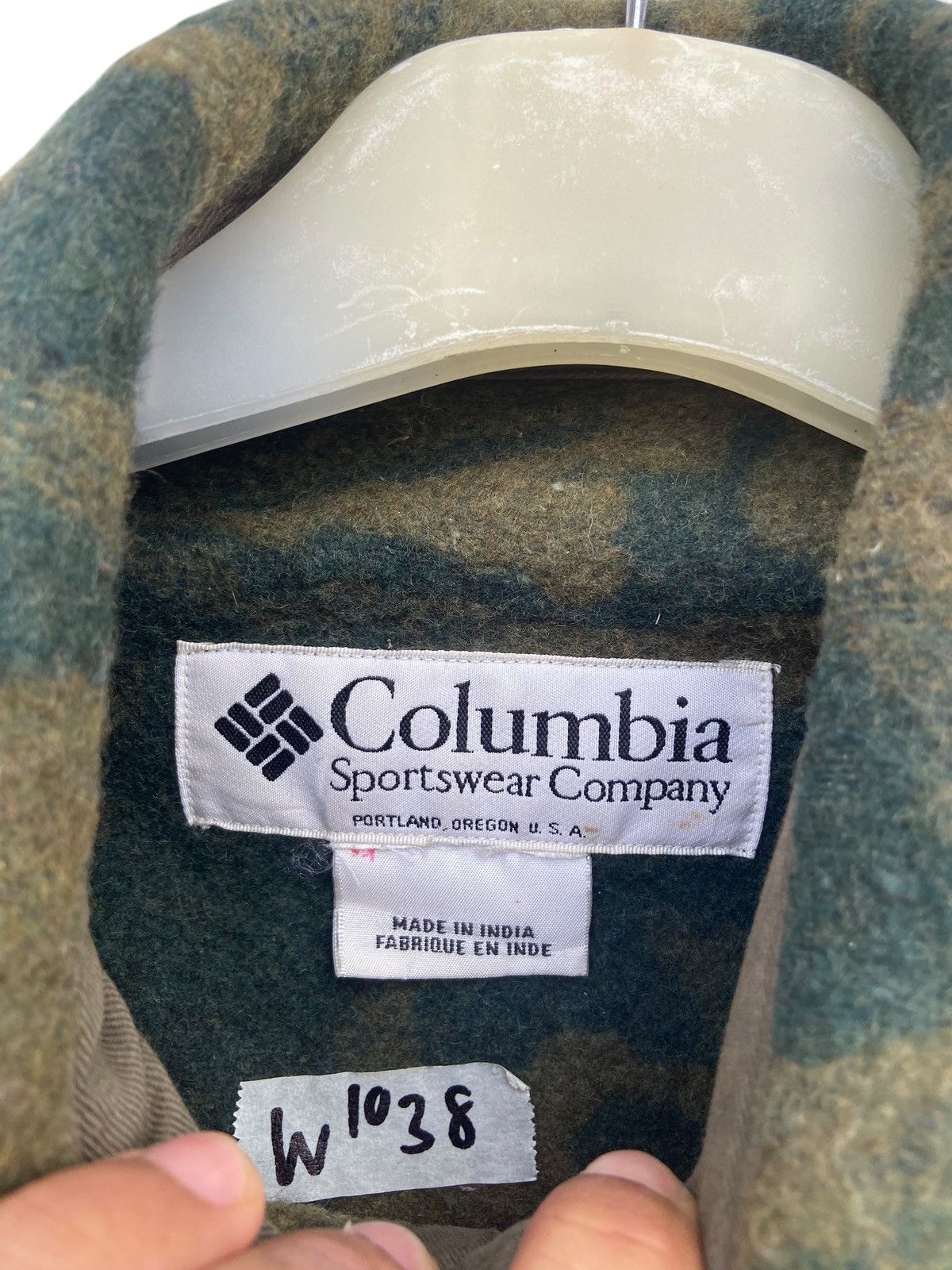 Columbia Vintage Columbia Gallatin Range Wool Camo Hunting Jacket Size US M / EU 48-50 / 2 - 4 Thumbnail