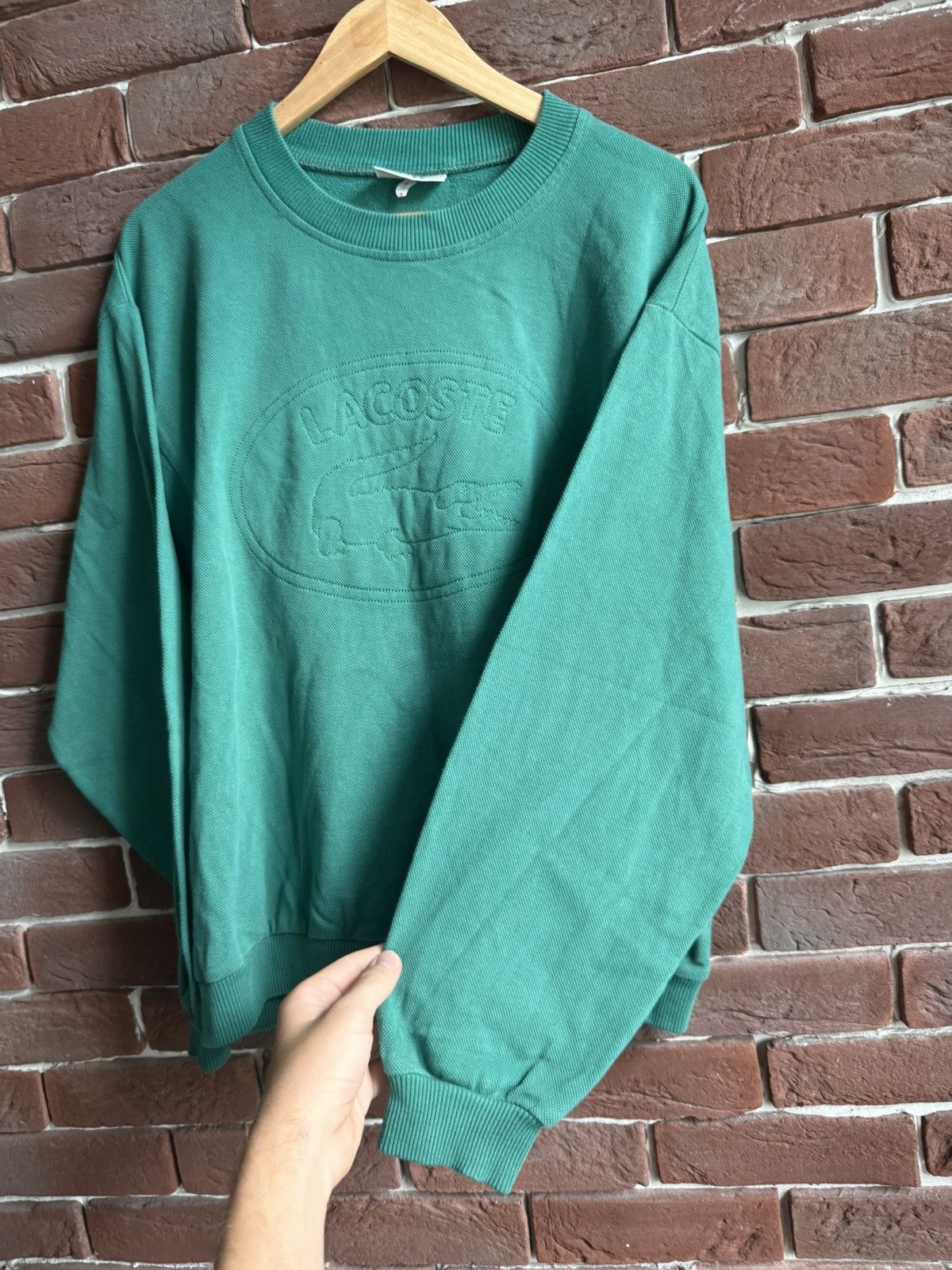 Lacoste Lacoste Vintage Sweater Crewneck Big Logo 90s Hype Rare M Size US M / EU 48-50 / 2 - 6 Thumbnail