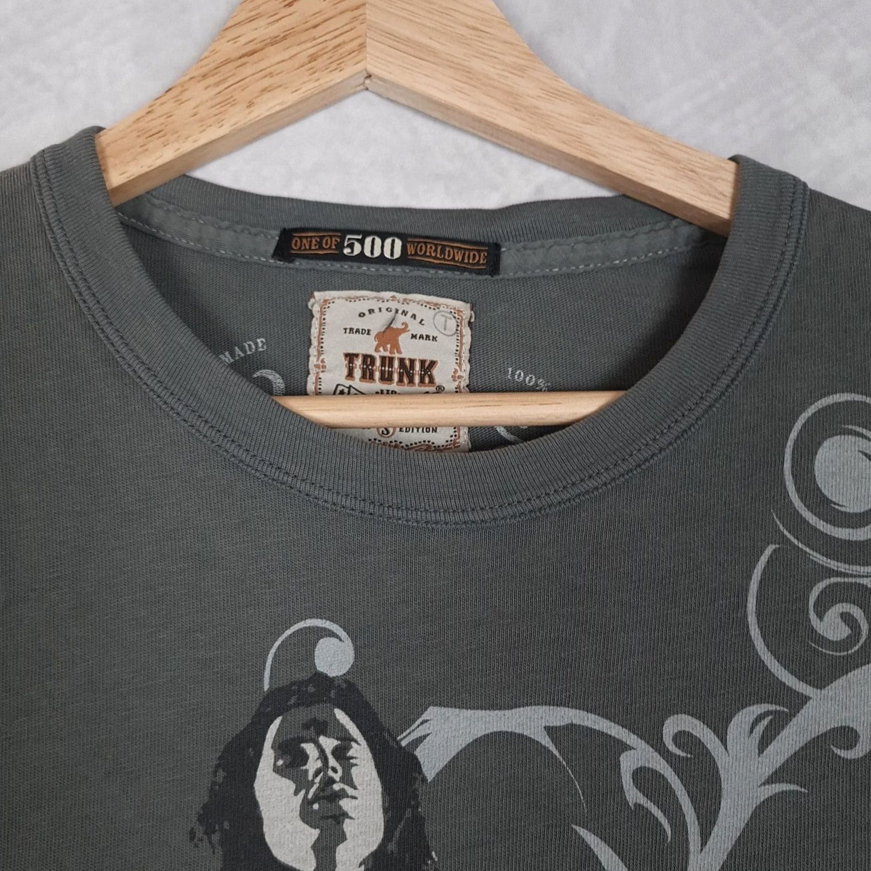 Vintage Trunk LTD Mens Small Gray Music Graphic Tee Limited Edition Size US S / EU 44-46 / 1 - 2 Thumbnail