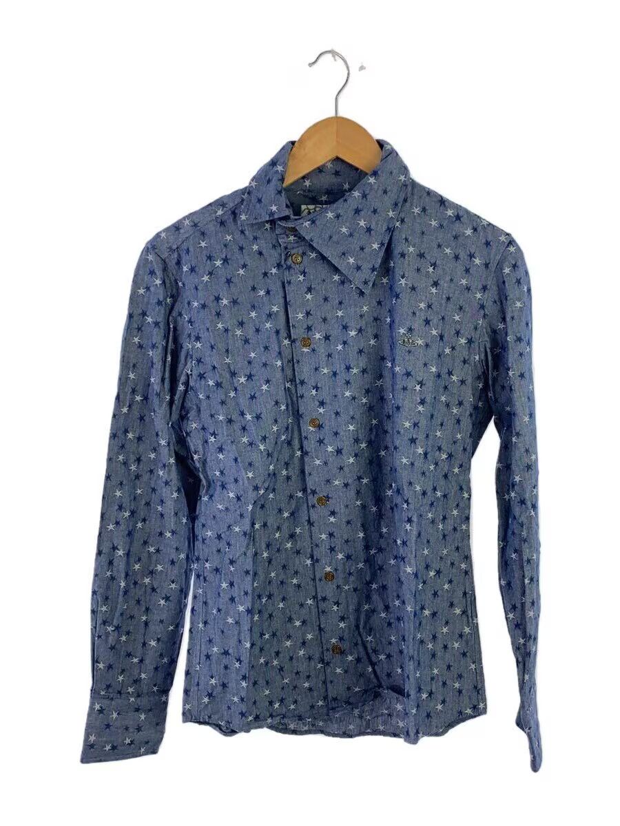 Vivienne Westwood Asymmetrical Collar Star Orb Button Shirt Size US S / EU 44-46 / 1 - 1 Thumbnail