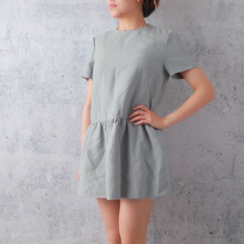 Valentino Valentino Gray Short-Sleeve Dress 40 Size S / US 4 / IT 40 - 1 Thumbnail