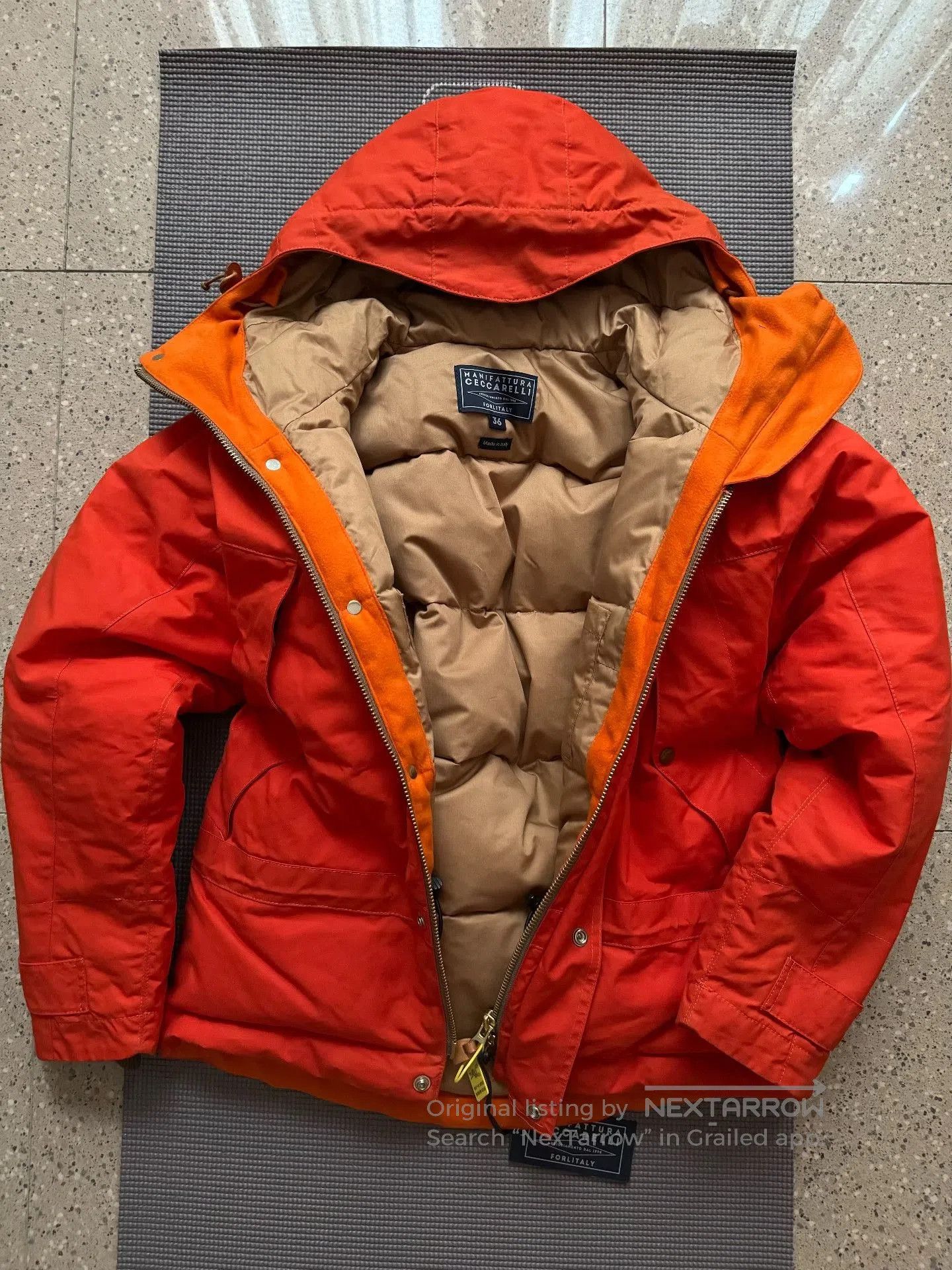 Manifattura Ceccarelli MANIFATTURA Italian Down Jacket. Size US M / EU 48-50 / 2 - 1 Thumbnail