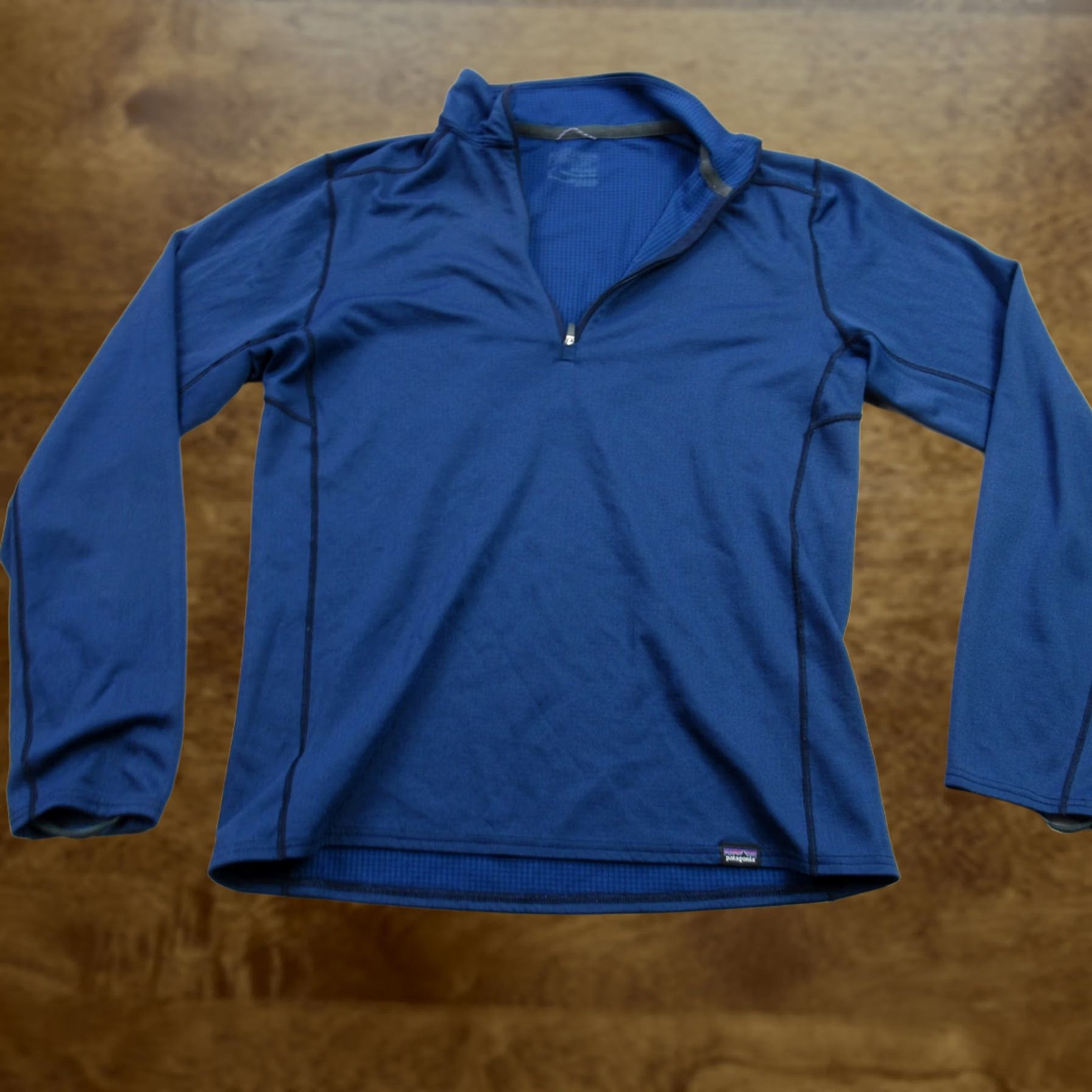 Patagonia Patagonia Sweater Shirt Mens Small Long Sleeve 1/4 Zip Pullover Blue Lightweight Size US S / EU 44-46 / 1 - 1 Thumbnail