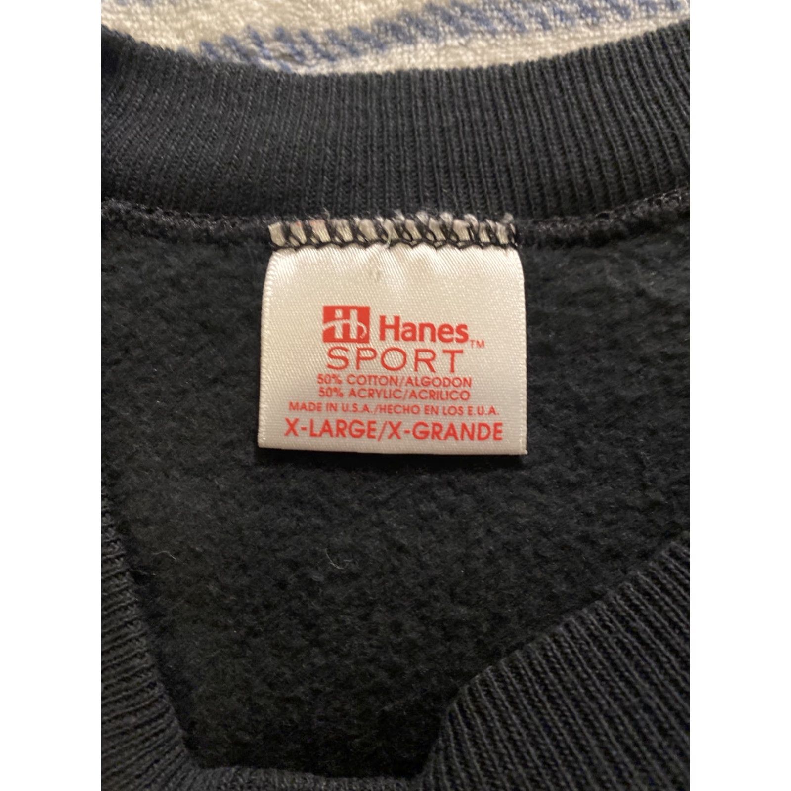 Hanes VINTAGE Hanes Sweatshirt Christmas 1993 XL Women Black Pullover Size XL Ugly Sweater Contest Hand Made Size XL / US 12-14 / IT 48-50 - 3 Thumbnail