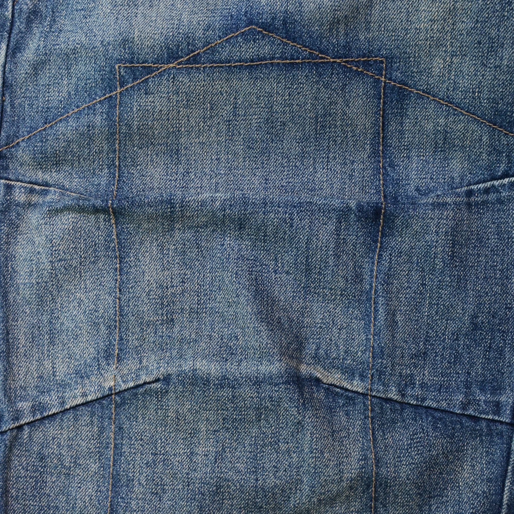 Marithe + Francois Girbaud M+FG Jorts W34 Sample item Rare Design 2006 Carft Size US 34 / EU 50 - 11 Thumbnail