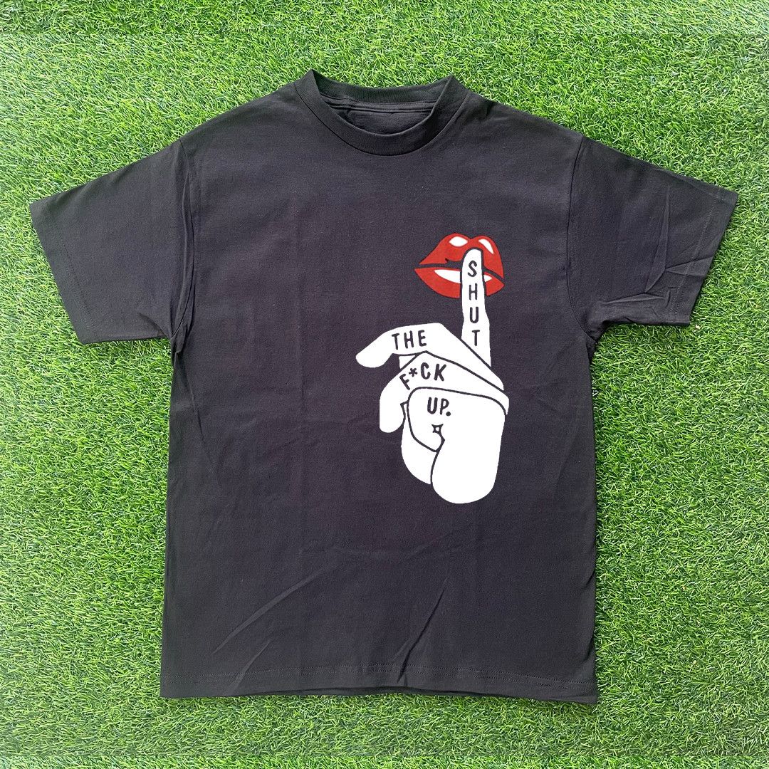 Vintage STFU TSHIRT Size US L / EU 52-54 / 3 - 1 Preview