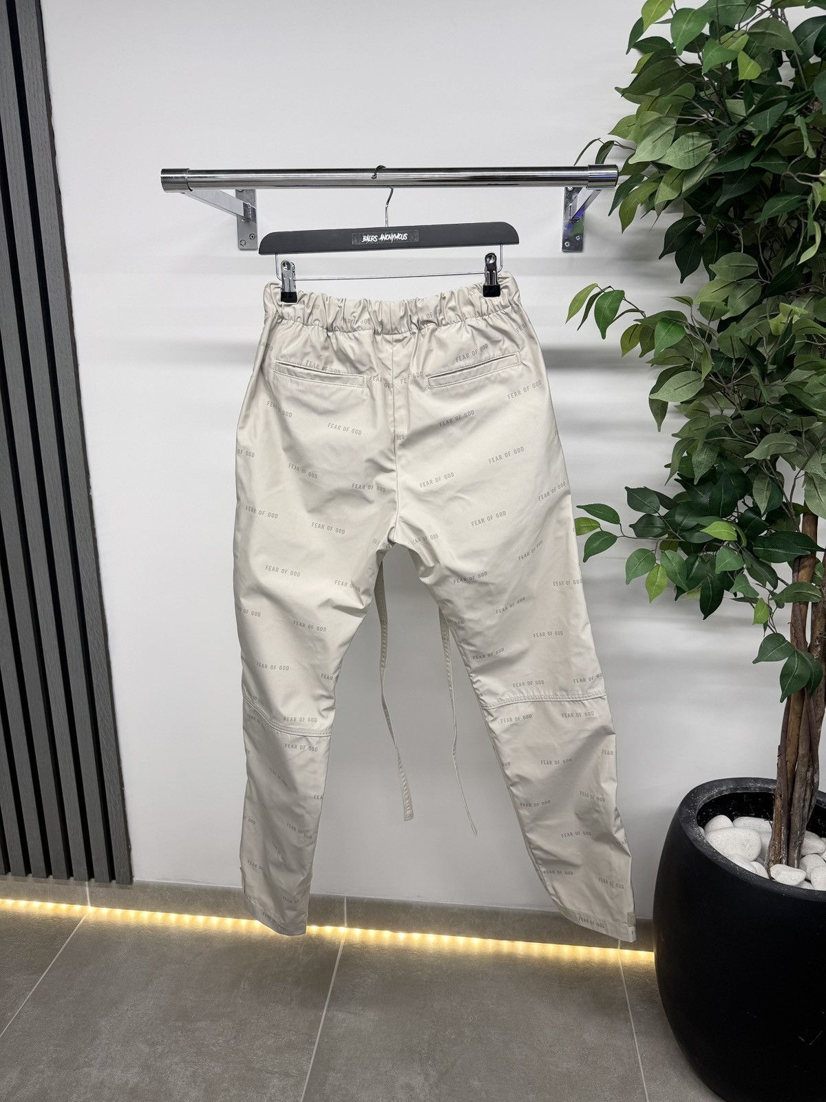 Fear of God Fear Of God Baggy Track Jacket & Track Pants Beige RRP £2005 Size US S / EU 44-46 / 1 - 14 Thumbnail