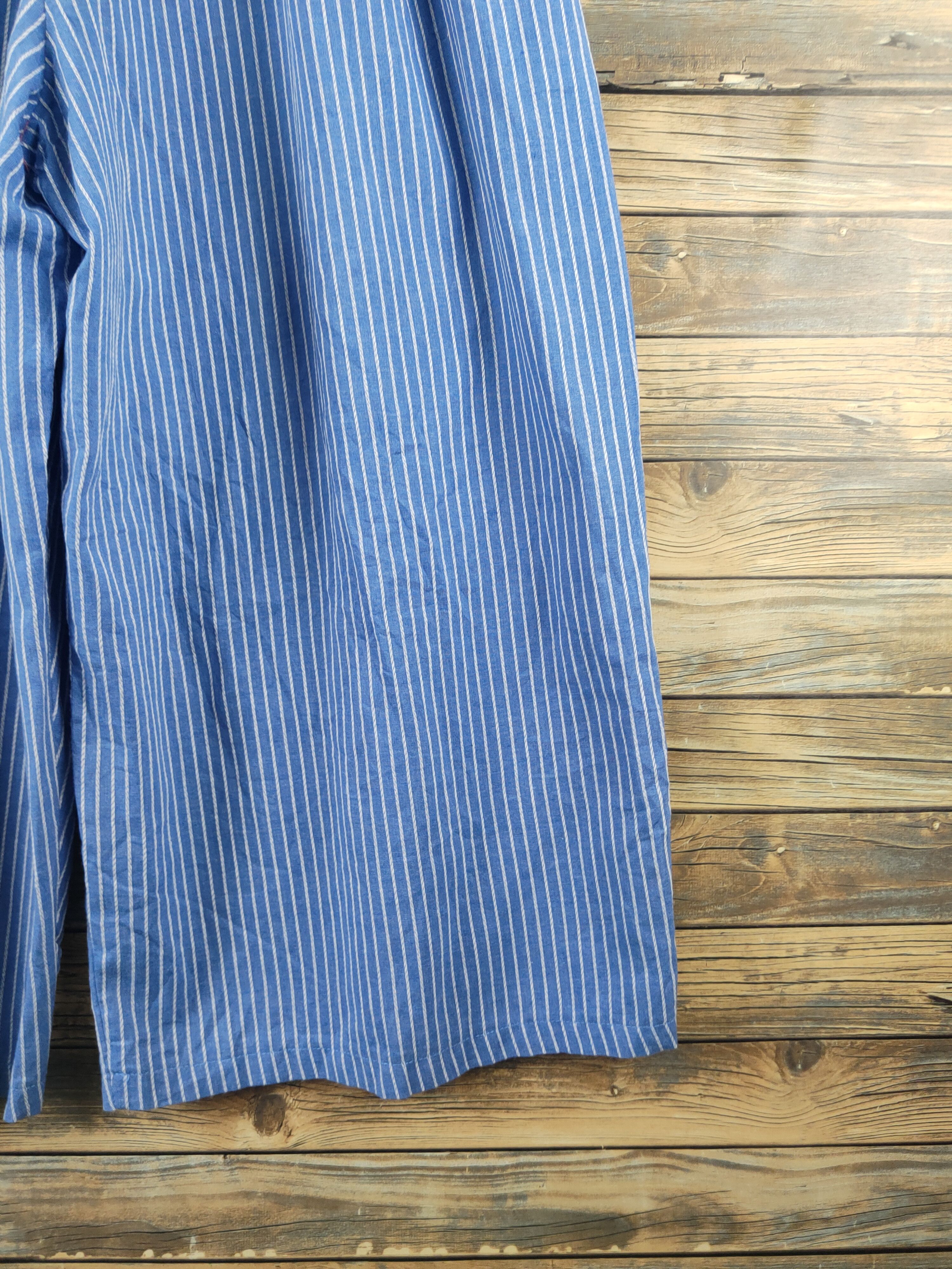 Japanese Brand × Vintage Avant Garde Fashion by F&T Blue Jumpsuits Size 42" / US 20 - 14 Thumbnail