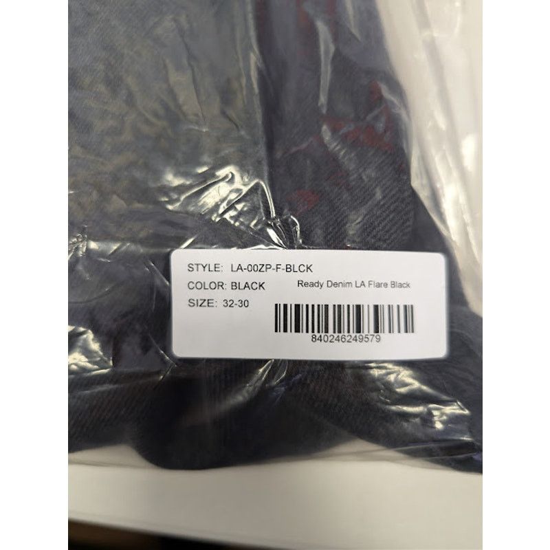 Gallery Dept. o1rshd1 Ready LA Flare Denim Jeans in Black Size US 32 / EU 48 - 21 Thumbnail