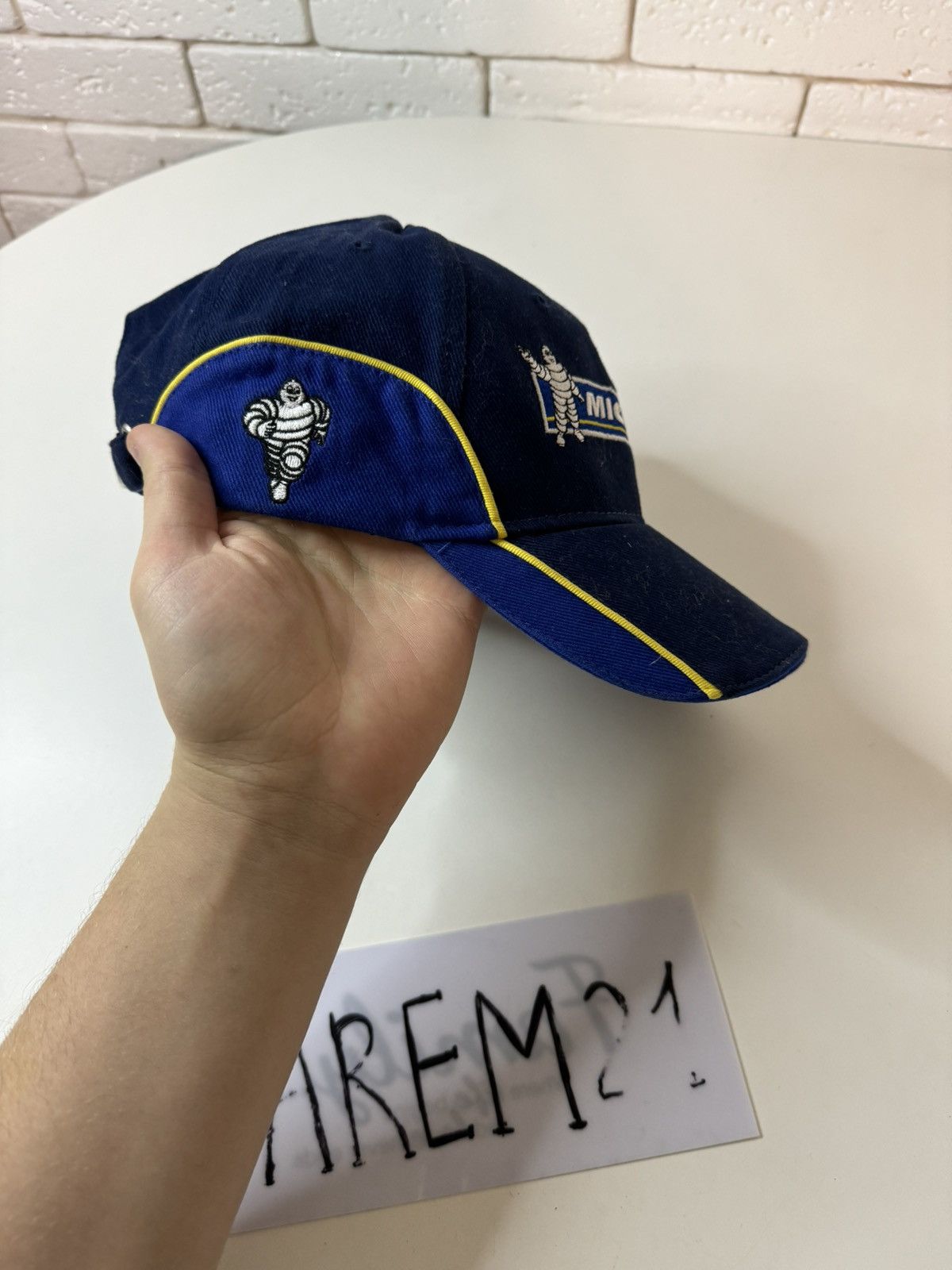 Vintage Michelin cap hat Size ONE SIZE - 3 Thumbnail