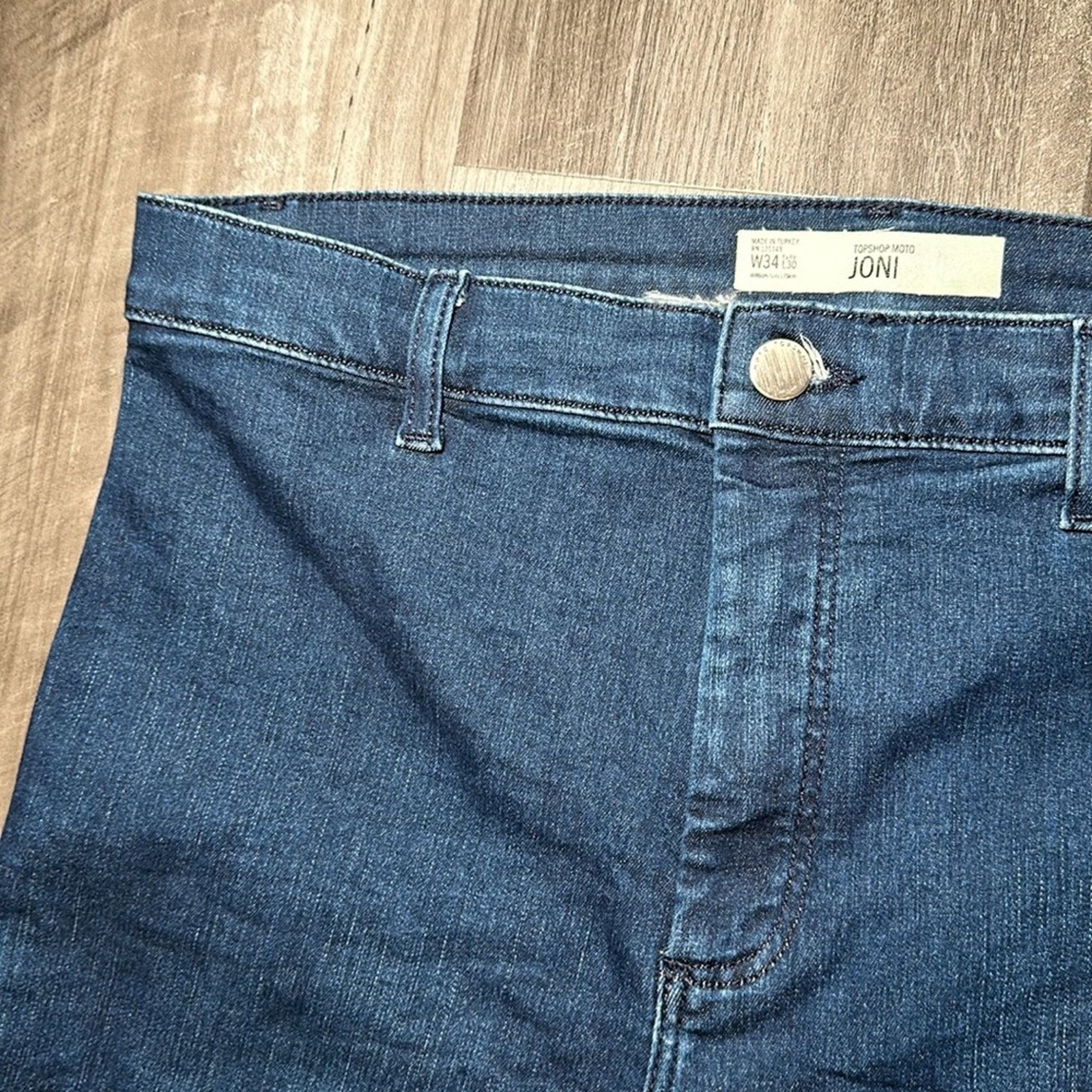 Topshop Topshop Moto Joni High Waist Skinny Jeans - 34 Size 34" / US 12 / IT 48 - 5 Thumbnail