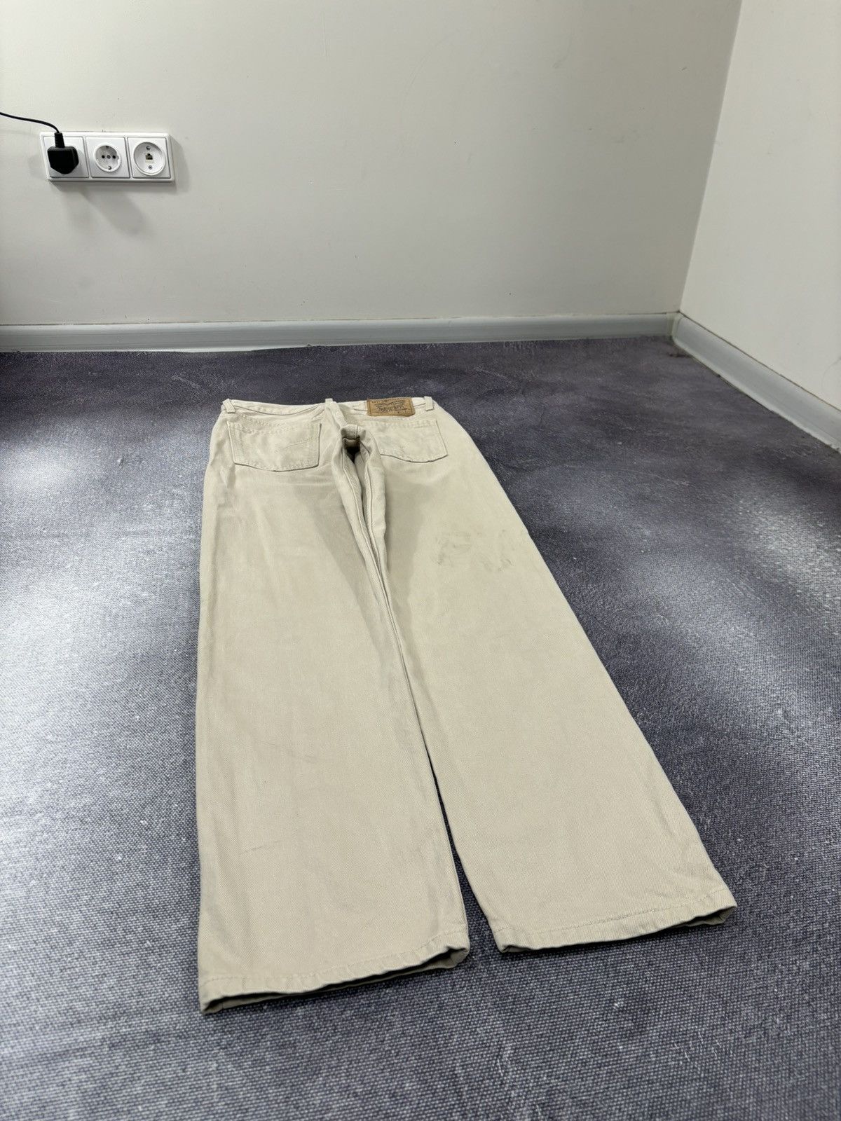 Levi's Vintage Levi’s 615 02 Orange Tab Straight Fit Denim Jeans Size US 31 - 3 Thumbnail