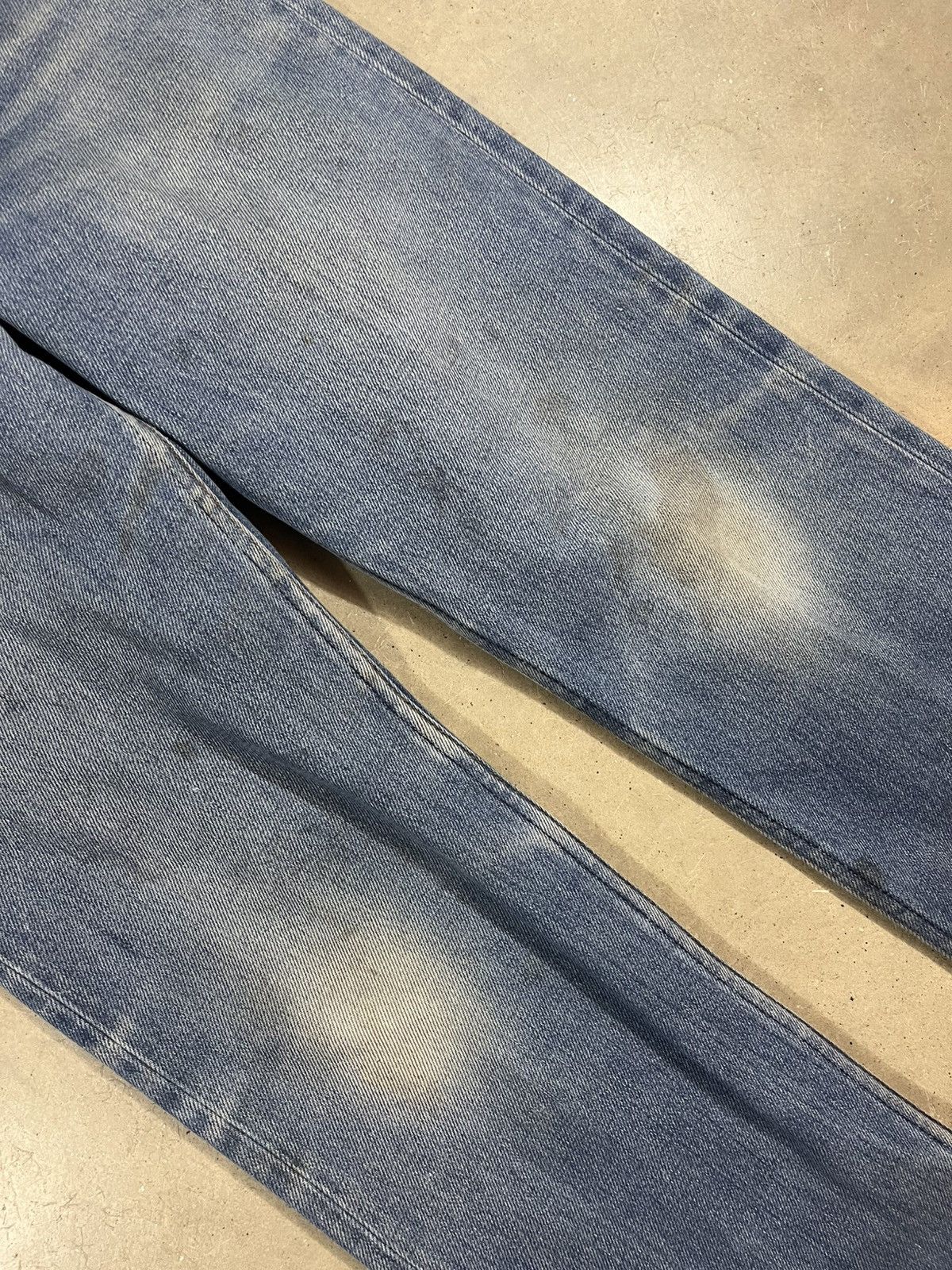 Levi's Vintage 90s Levis 717-0917 Faded Blue Jeans 28x28 Size US 28 / EU 44 - 3 Thumbnail