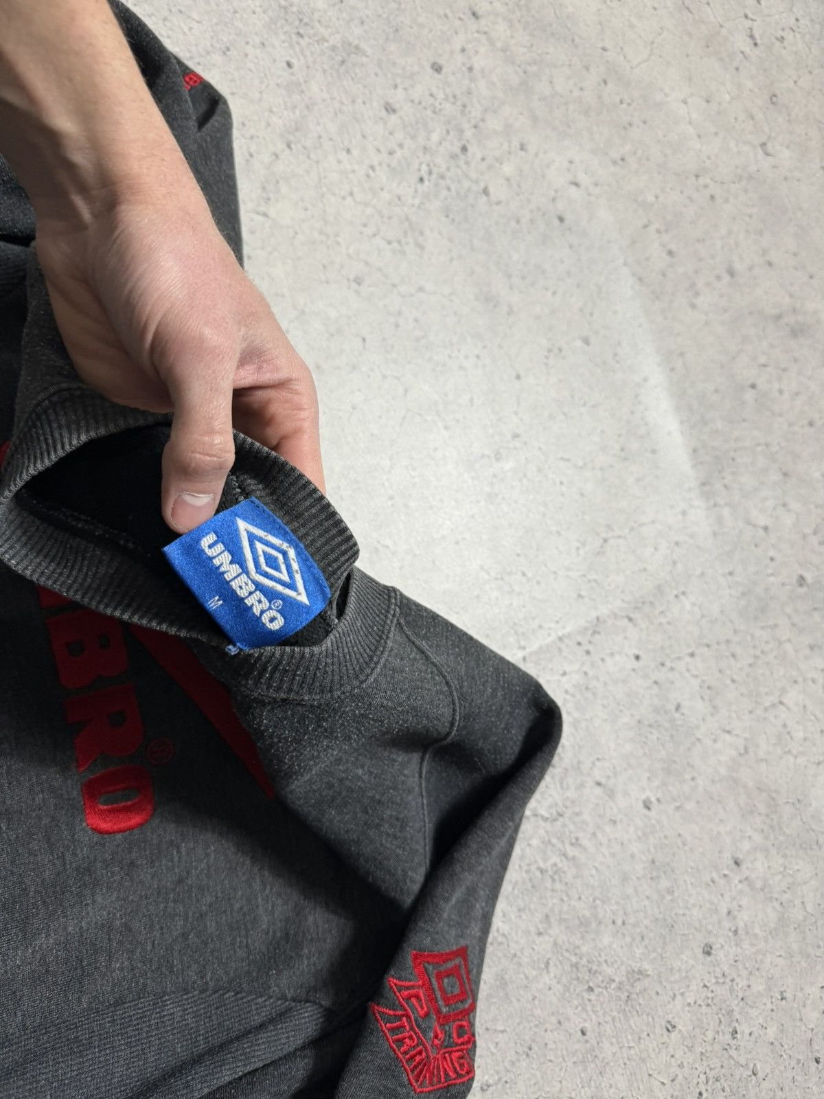 Umbro Umbro Pro Training Big Logo Vintage 90’s Sweatshirt Size M Size US M / EU 48-50 / 2 - 6 Thumbnail