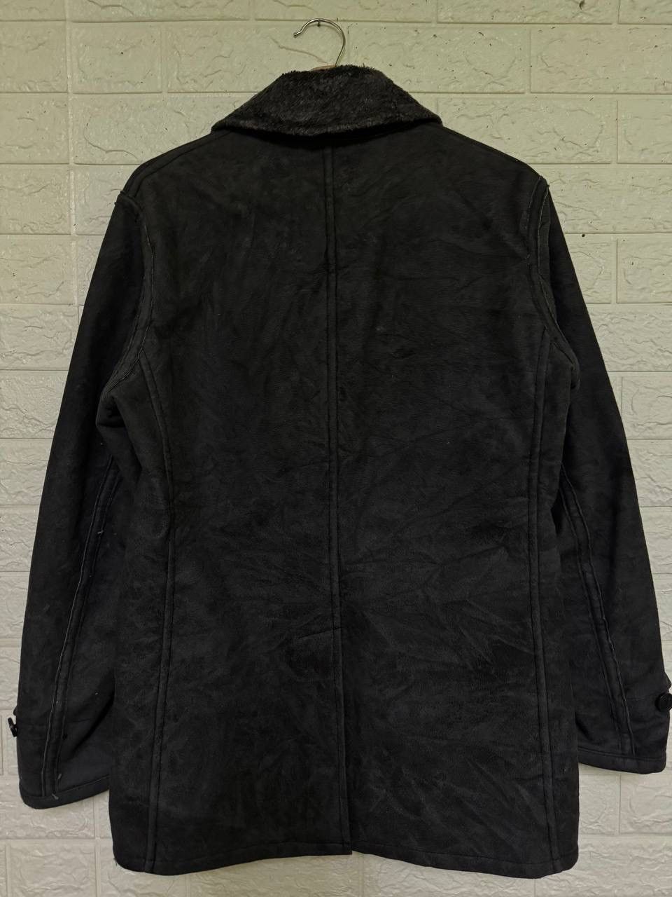 BIGI VINTAGE 90s REDMESS MEN'S BIGI LEATHER SHERPA JACKET Size US S / EU 44-46 / 1 - 10 Thumbnail