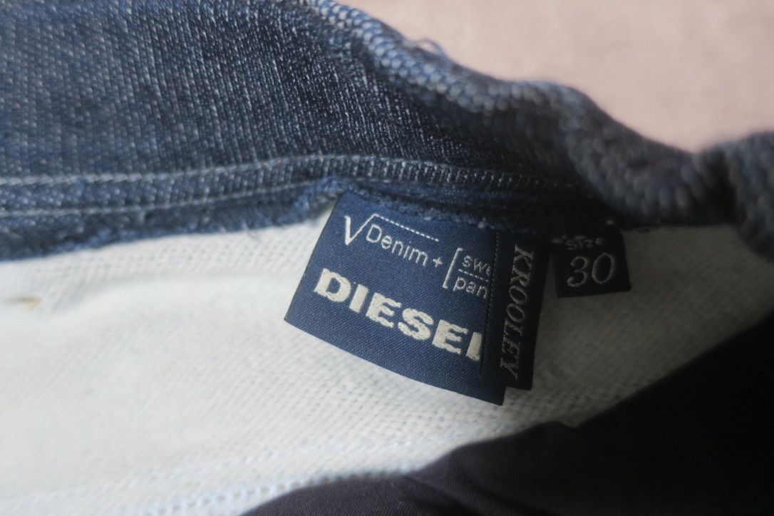 Diesel Krooley Denim+Sweatpants Size US 30 / EU 46 - 7 Thumbnail
