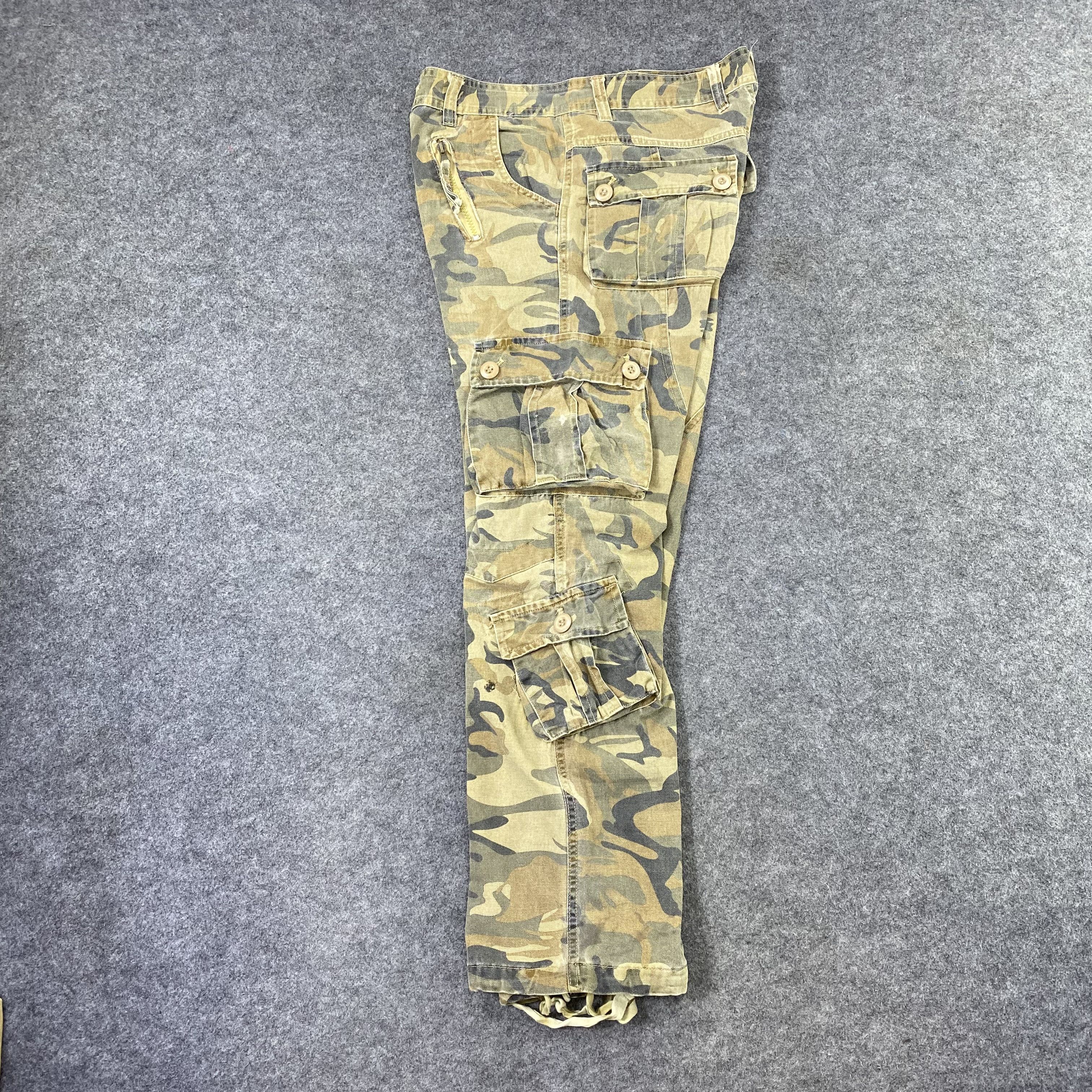 Other Japanese Military Camo Cargo Pants -C038 Size US 32 / EU 48 - 5 Thumbnail
