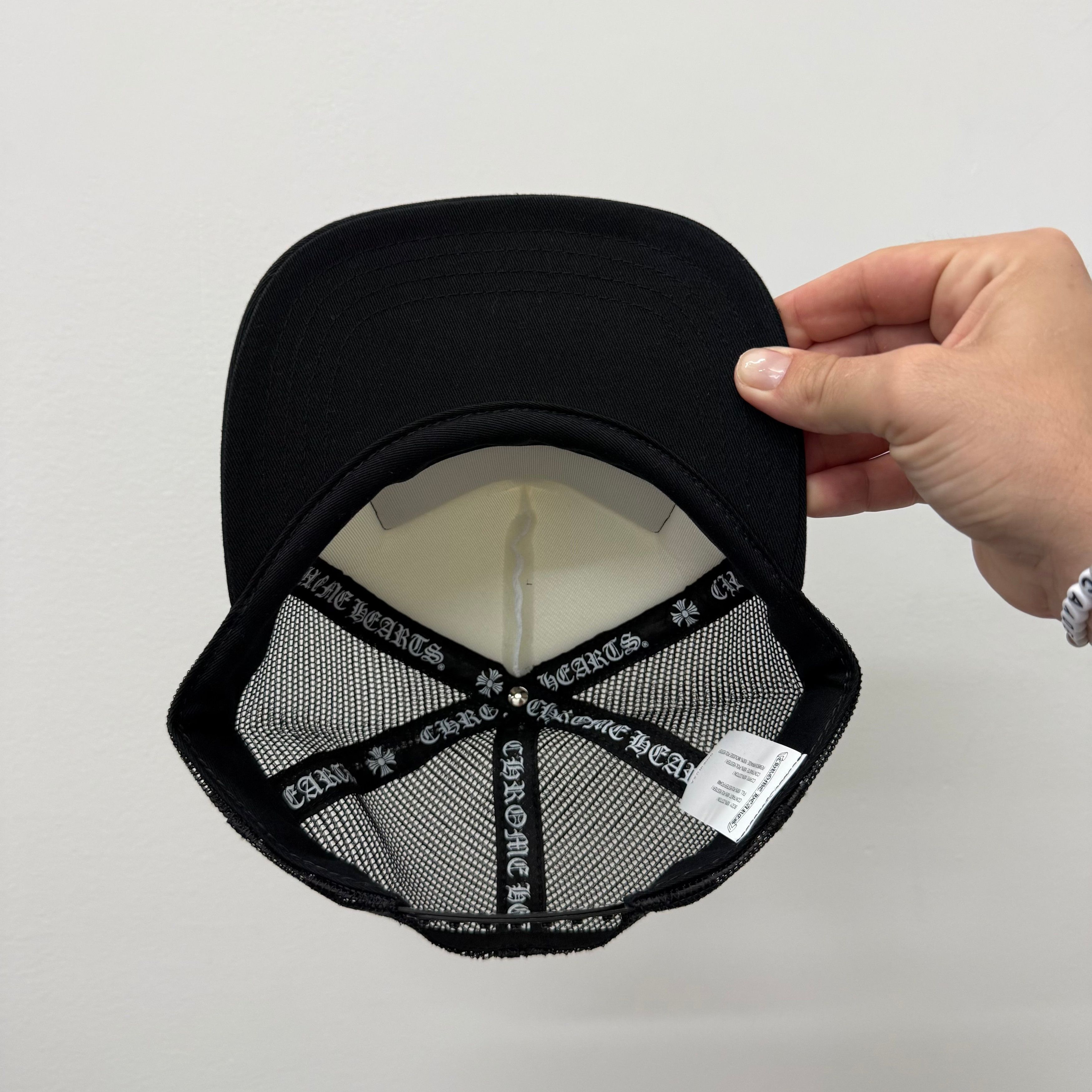 Chrome Hearts Chrome Hearts Hollywood CH Trucker Hat Size ONE SIZE - 4 Thumbnail