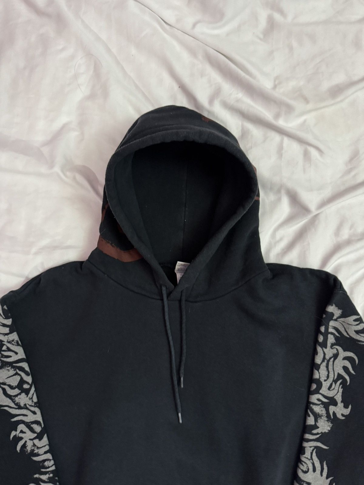 If Six Was Nine 2000s Archival Japanese Sukajan Dragon Pull Over Hoodie Size US L / EU 52-54 / 3 - 5 Thumbnail