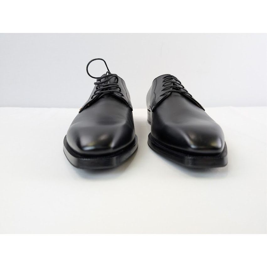 Gucci o1rshd1 Leather New Waxed Calf Lace Up Boots in Black Size US 12 / EU 45 - 10 Thumbnail
