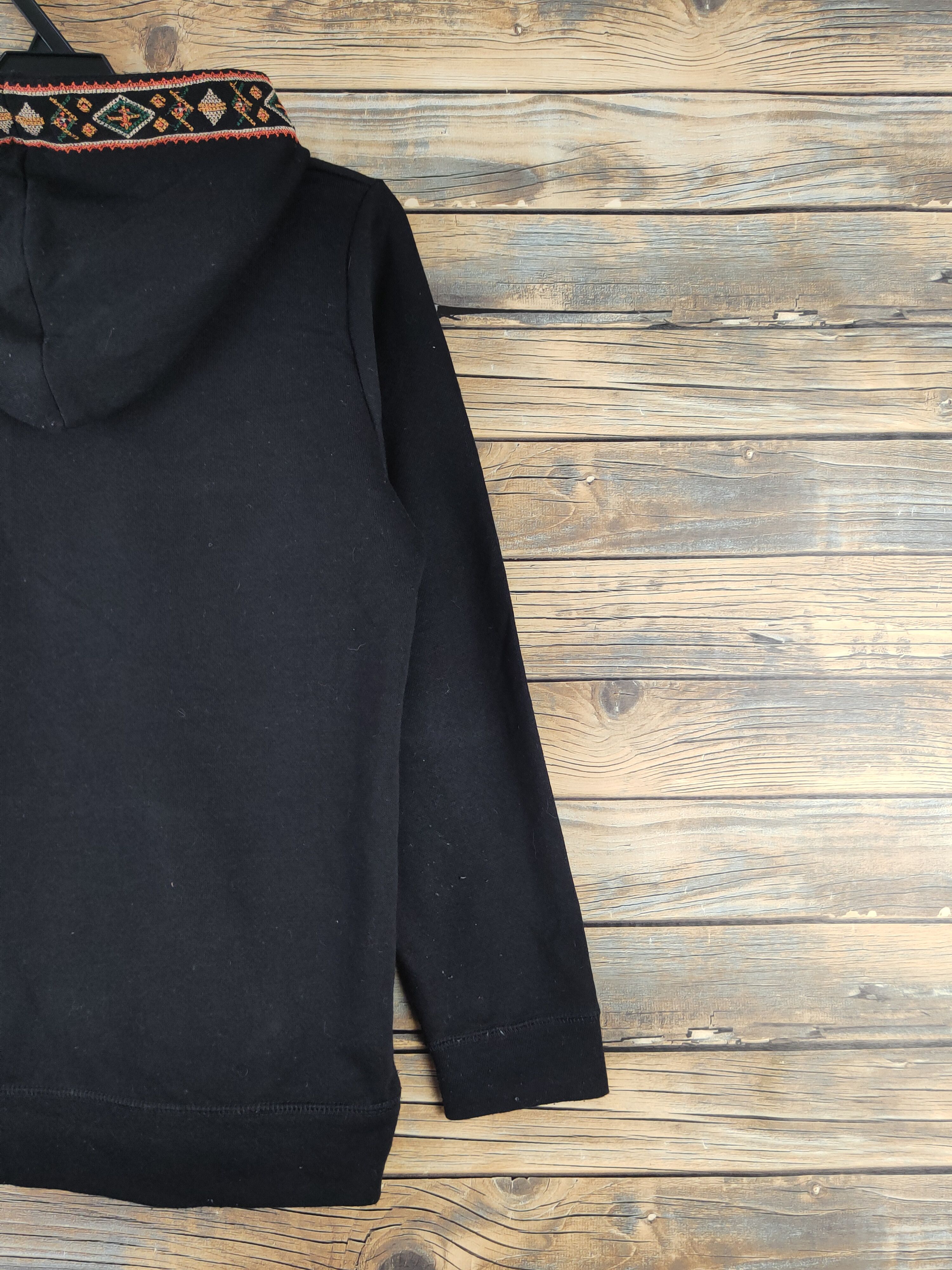 Japanese Brand DL Heart Market Black Hoodie Sweatshirts #2014 Size M / US 6-8 / IT 42-44 - 9 Thumbnail